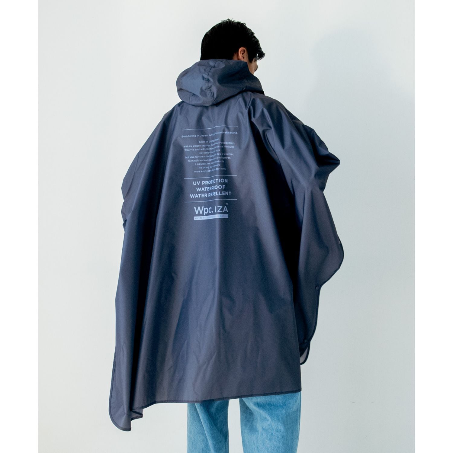 WPC IZA Rain Breaker Poncho Water Repellent One Size