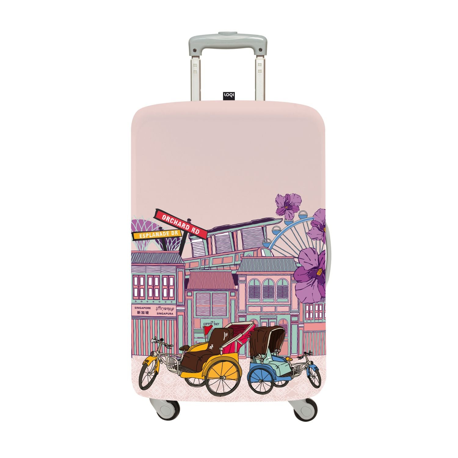 LOQI Urban Medium Luggage Cover