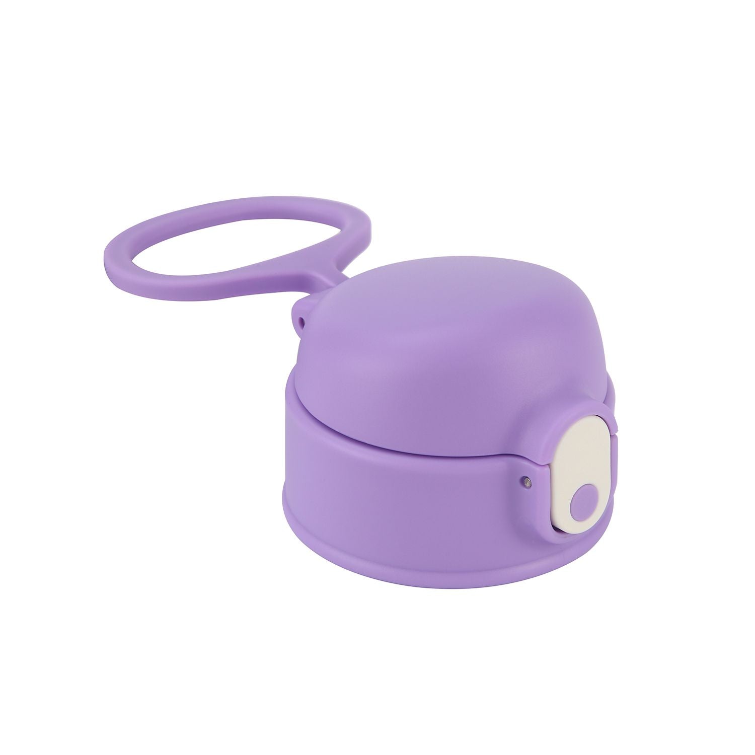 Crossing Bottle Cap With Handle Only For Kids' Drink Bottle W/Sipper Silicone Straw