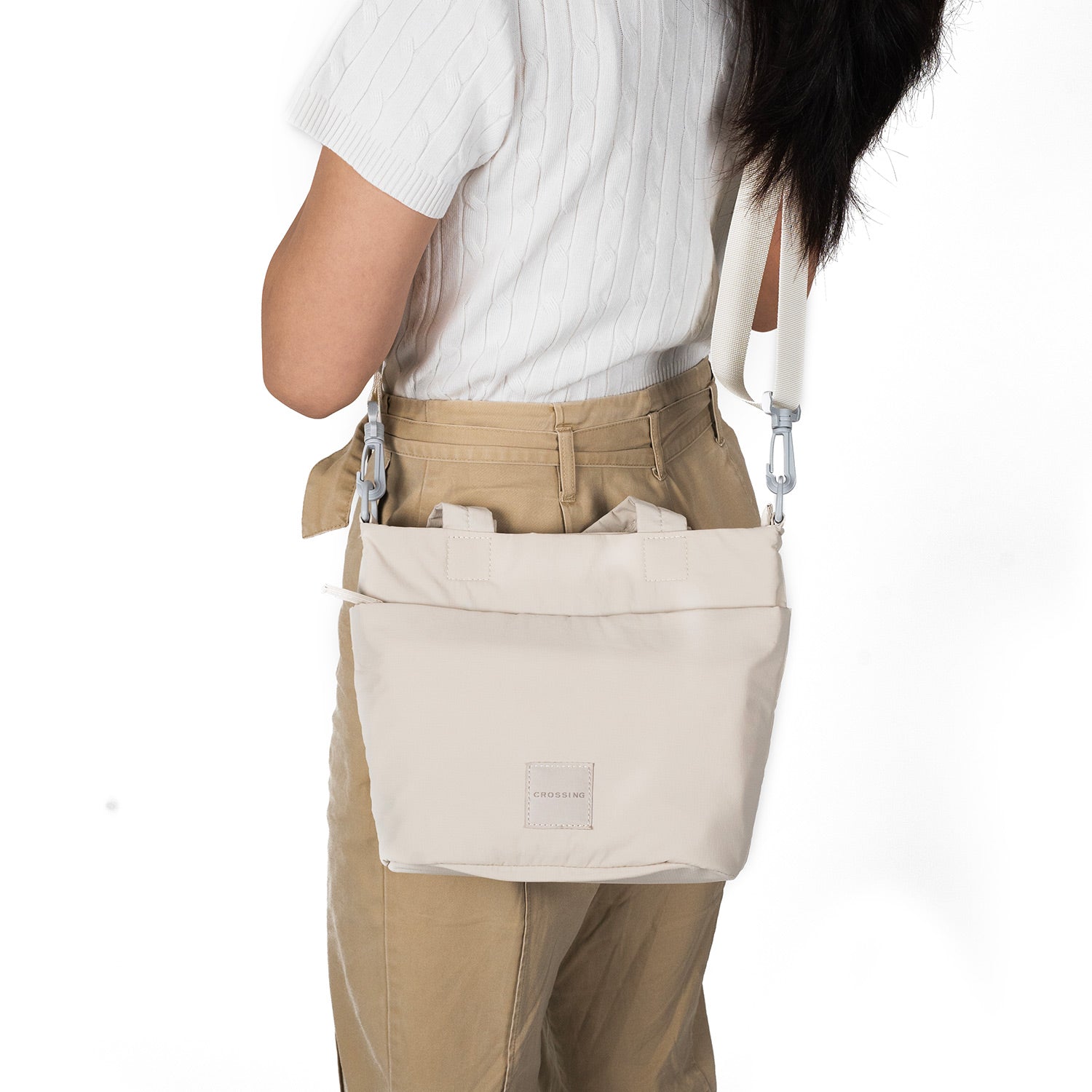 Crossing Jill Anti-Theft RFID Dual Carry Crossbody Bag