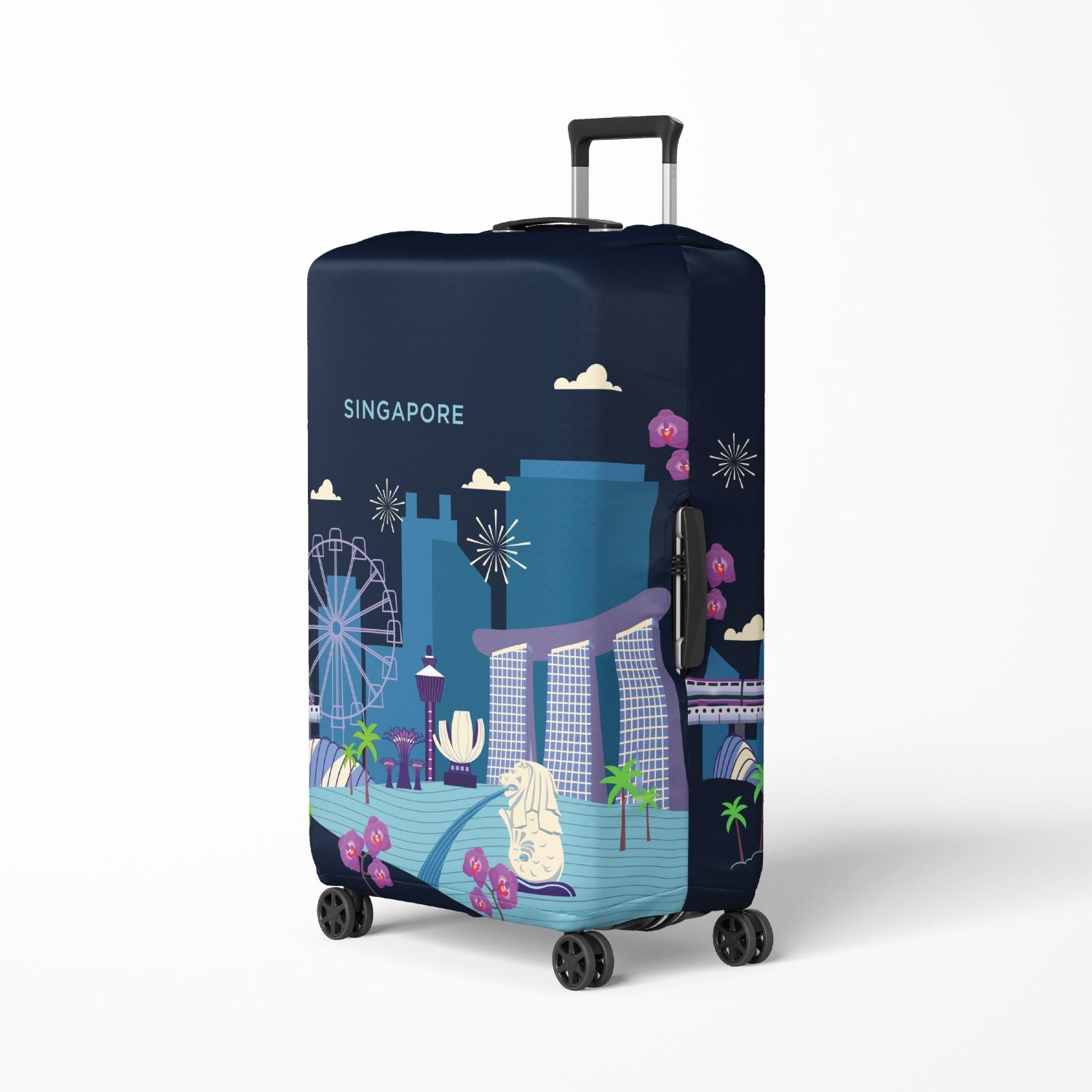 Crossing Luggage Cover M (23"-26”)