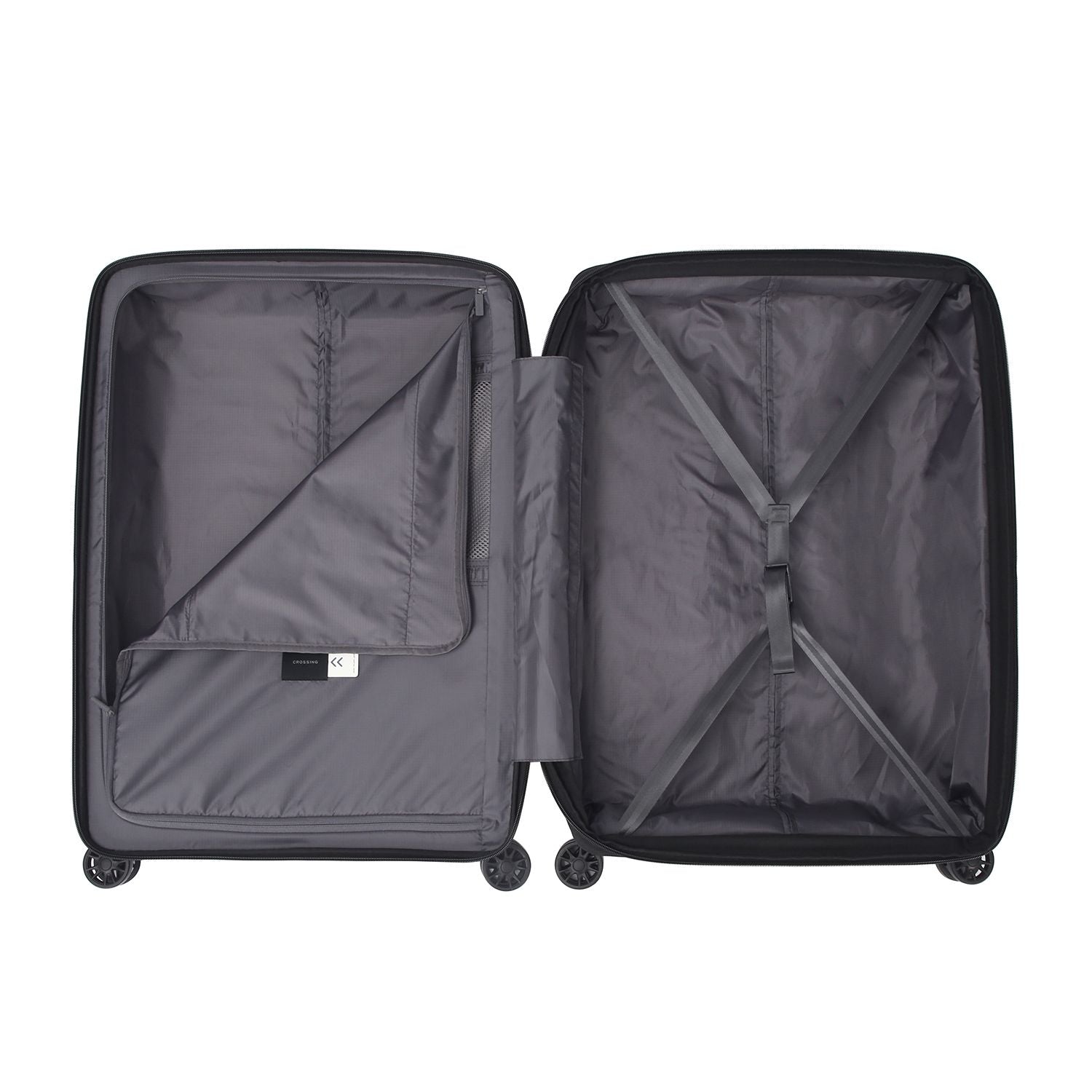 Crossing LYTE Polypropylene Large Expandable Luggage