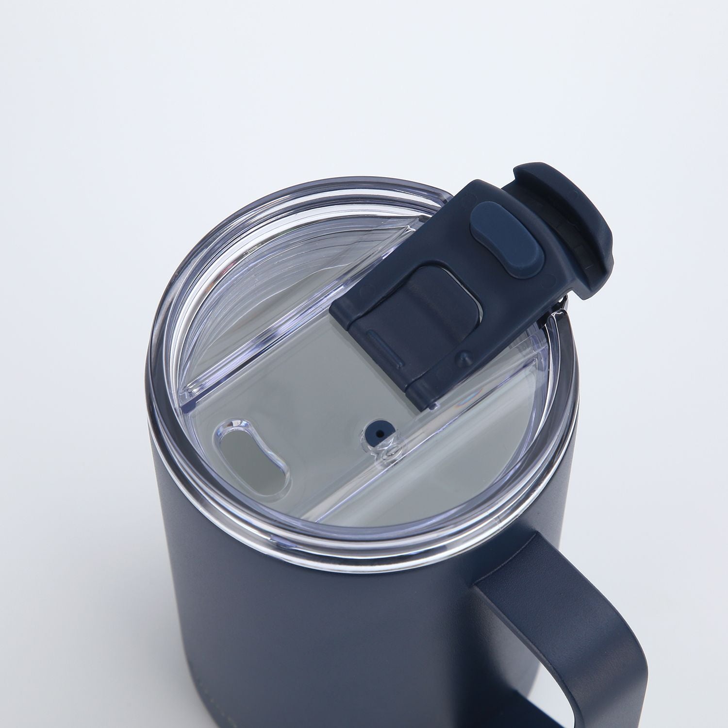 Crossing Neo V2 Insulated S/S Leakproof Lid Ceramic Mug W Handle And Silicone Base 400ml