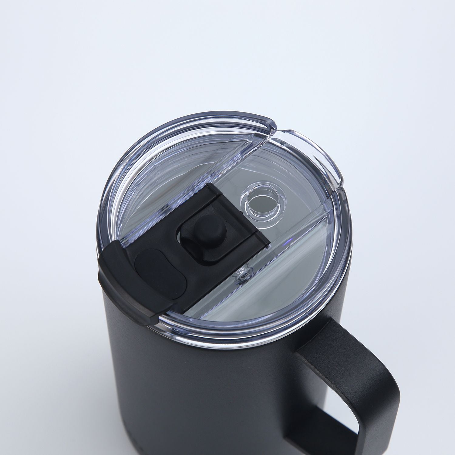 Crossing Neo V2 Insulated S/S Leakproof Lid Ceramic Mug W Handle And Silicone Base 500ml