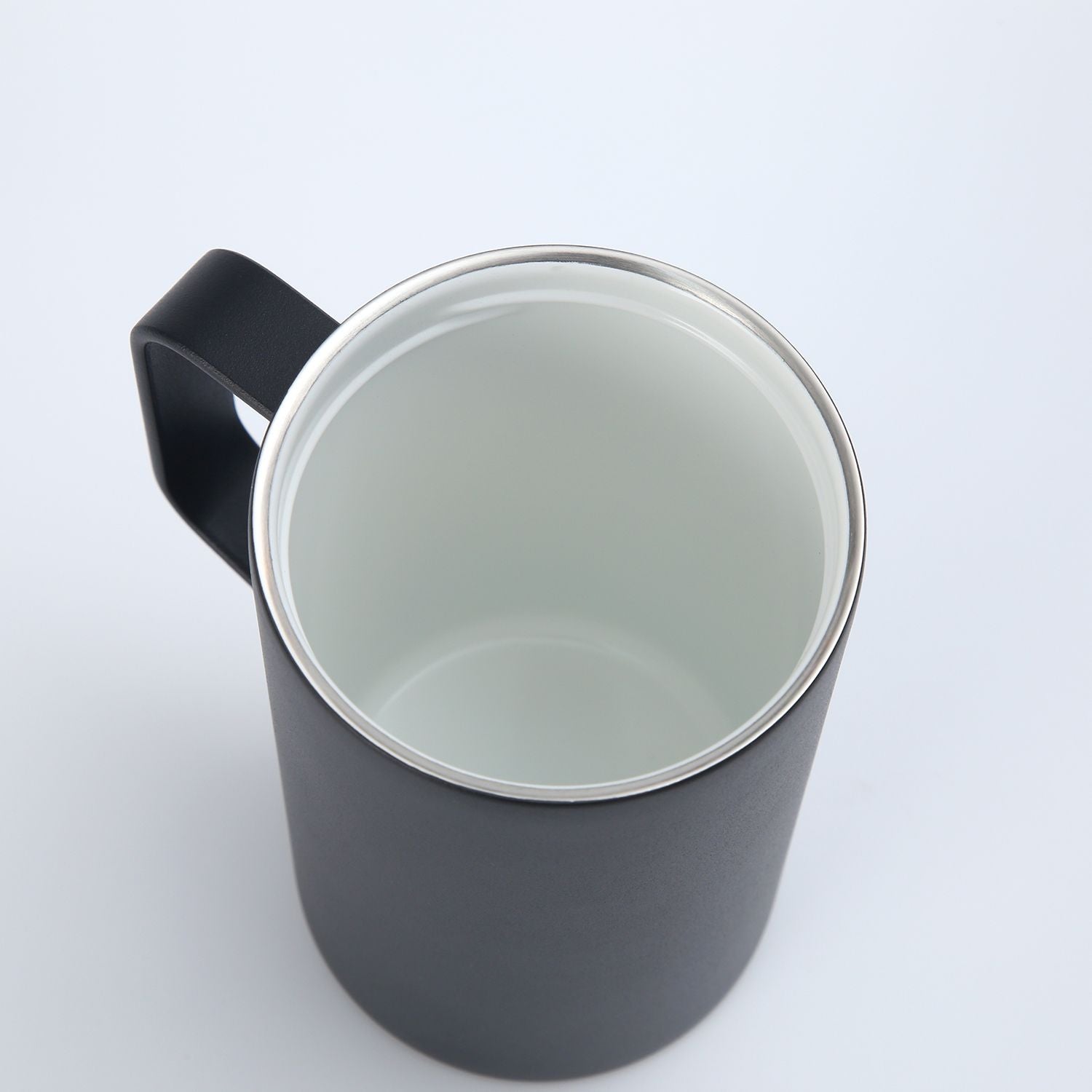 Crossing Neo V2 Insulated S/S Leakproof Lid Ceramic Mug W Handle And Silicone Base 500ml
