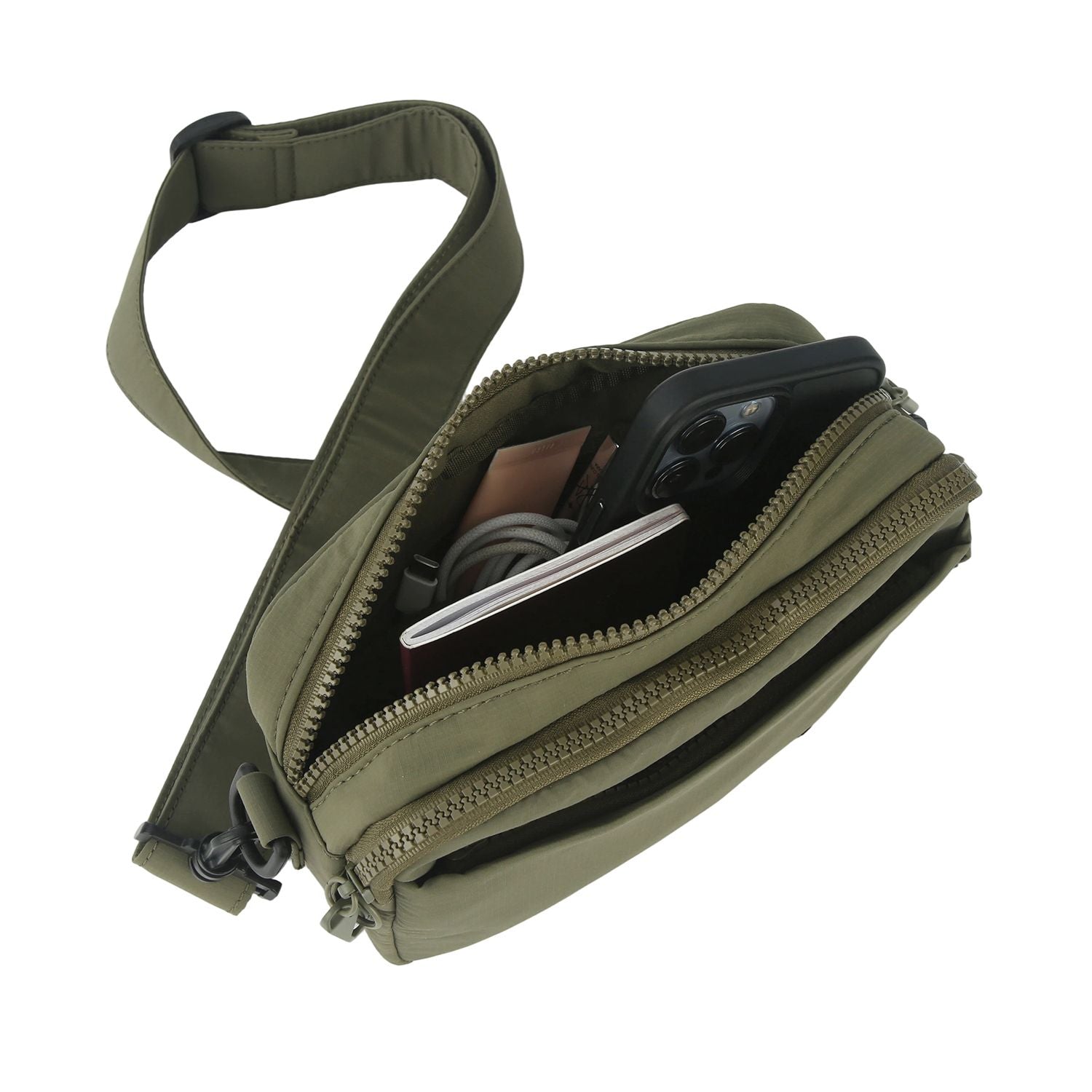 Crossing Sam Anti-Theft RFID Crossbody Bag V2