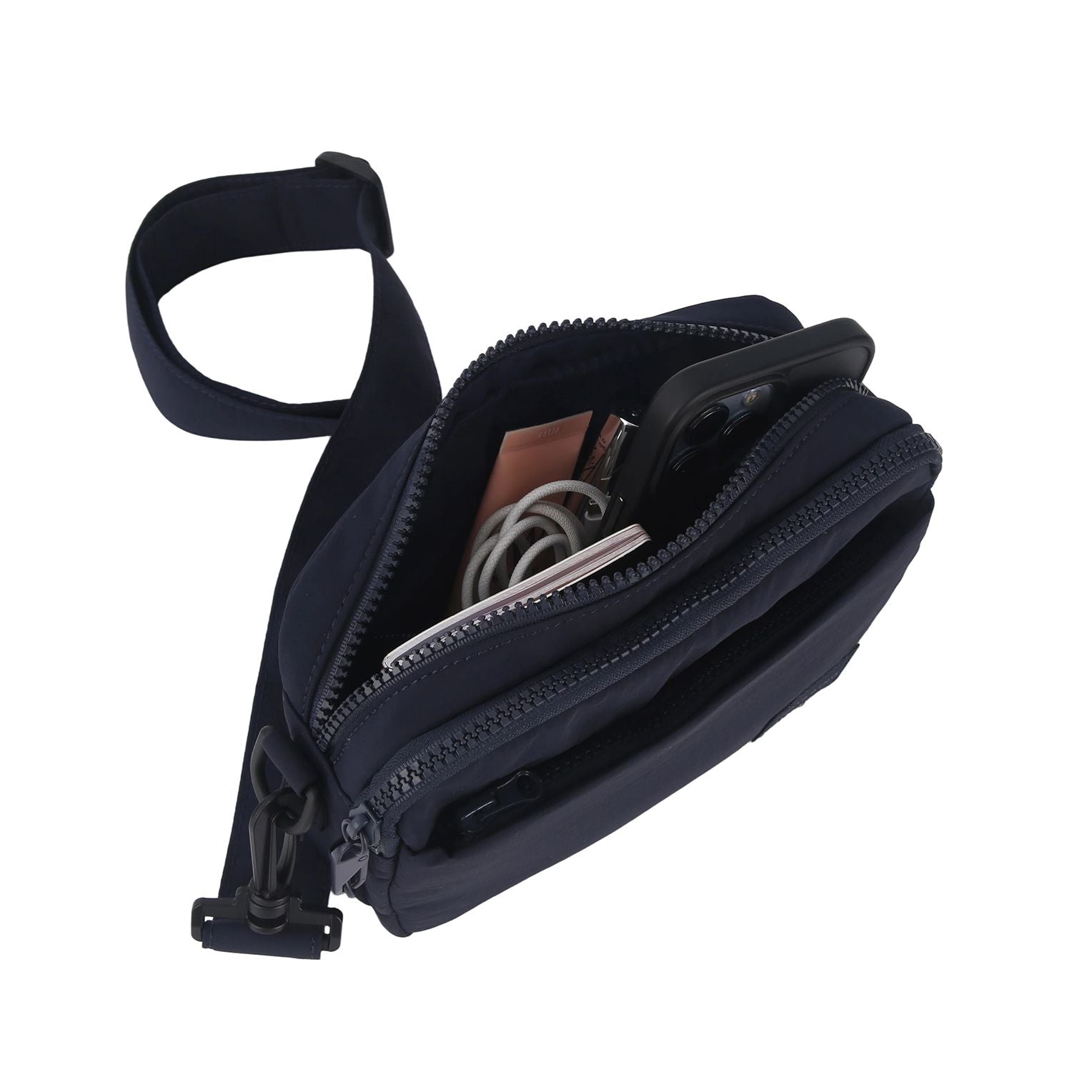 Crossing Sam Anti-Theft RFID Crossbody Bag V2