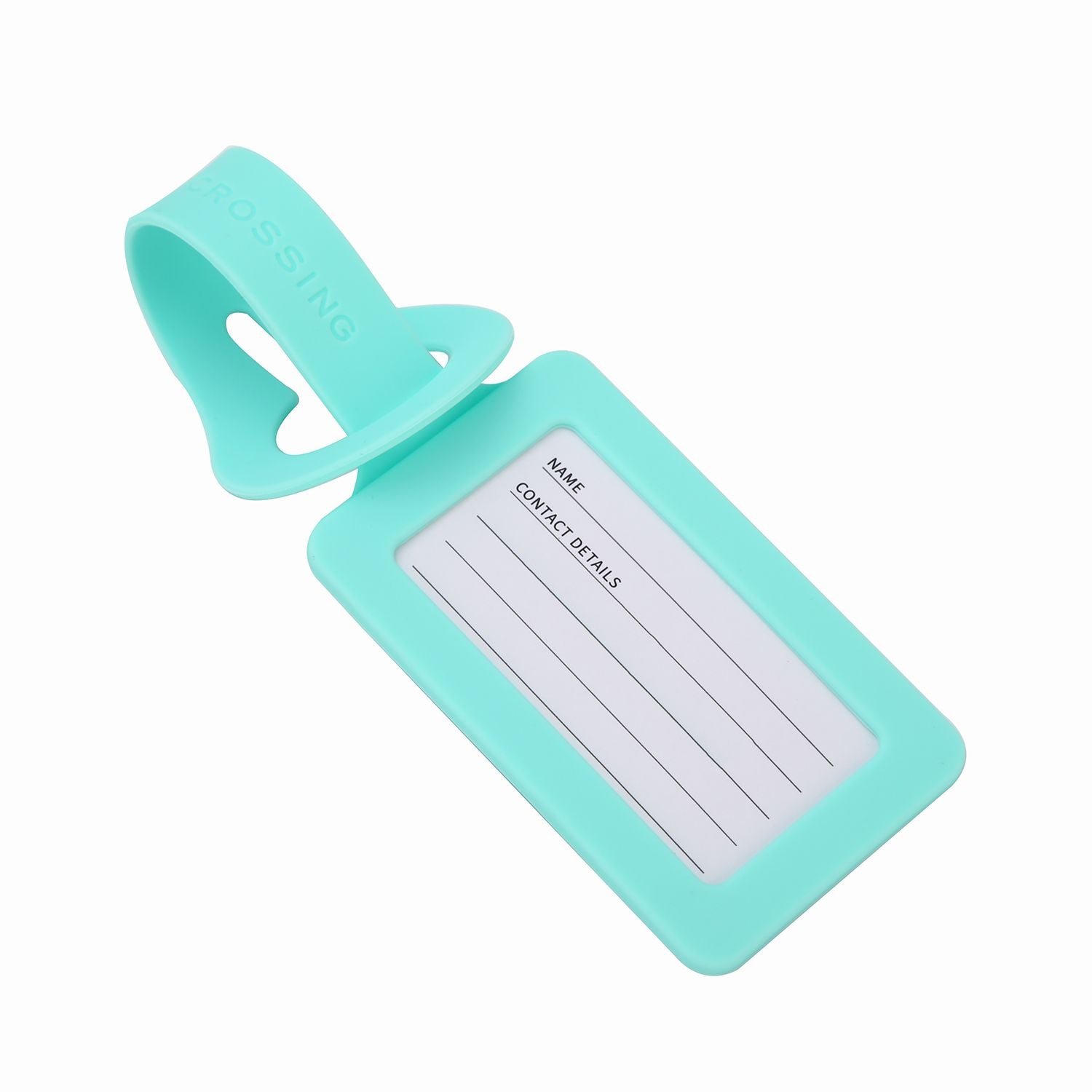 Crossing Silicone Luggage Tag
