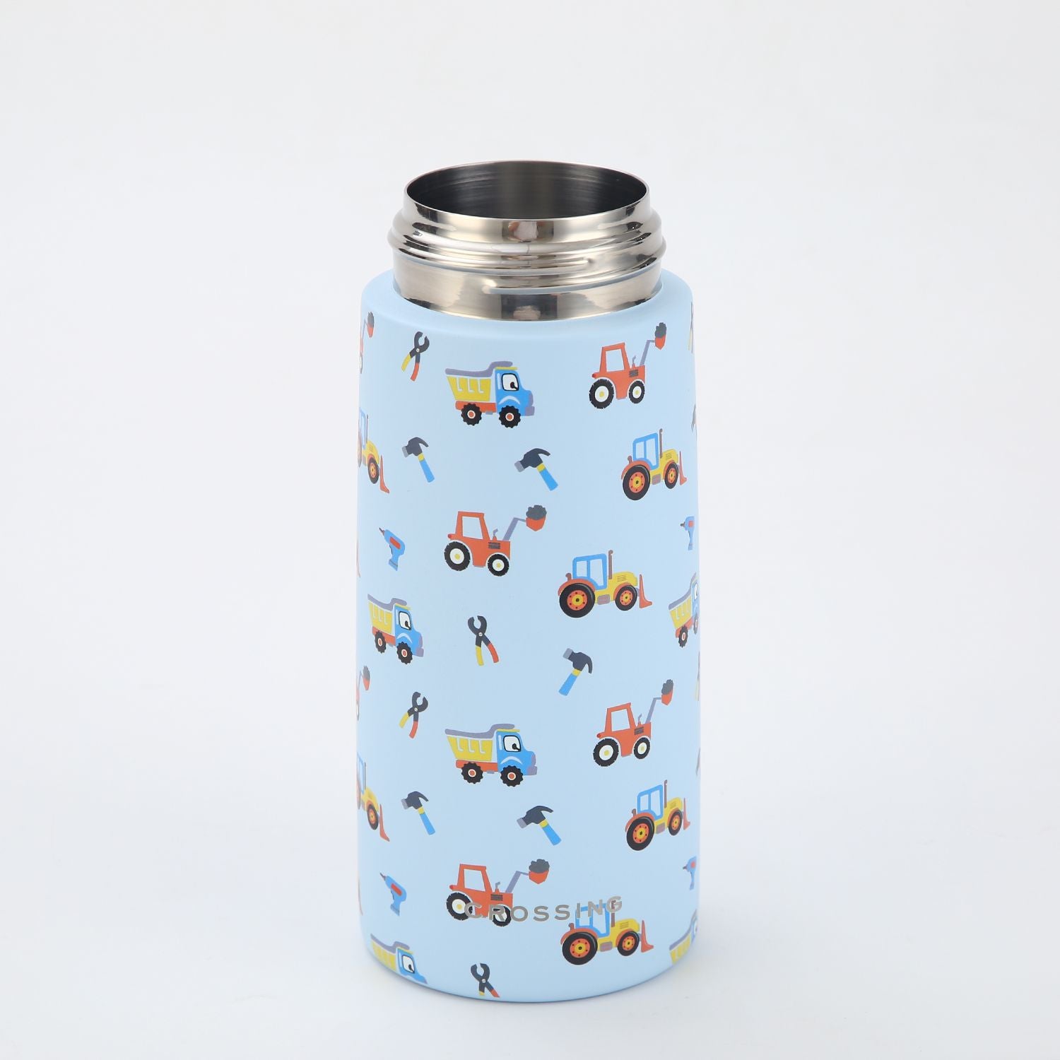 Crossing S/S 316 Kids' Insulated Water Bottle W/Sipper Silicone Straw 500ml