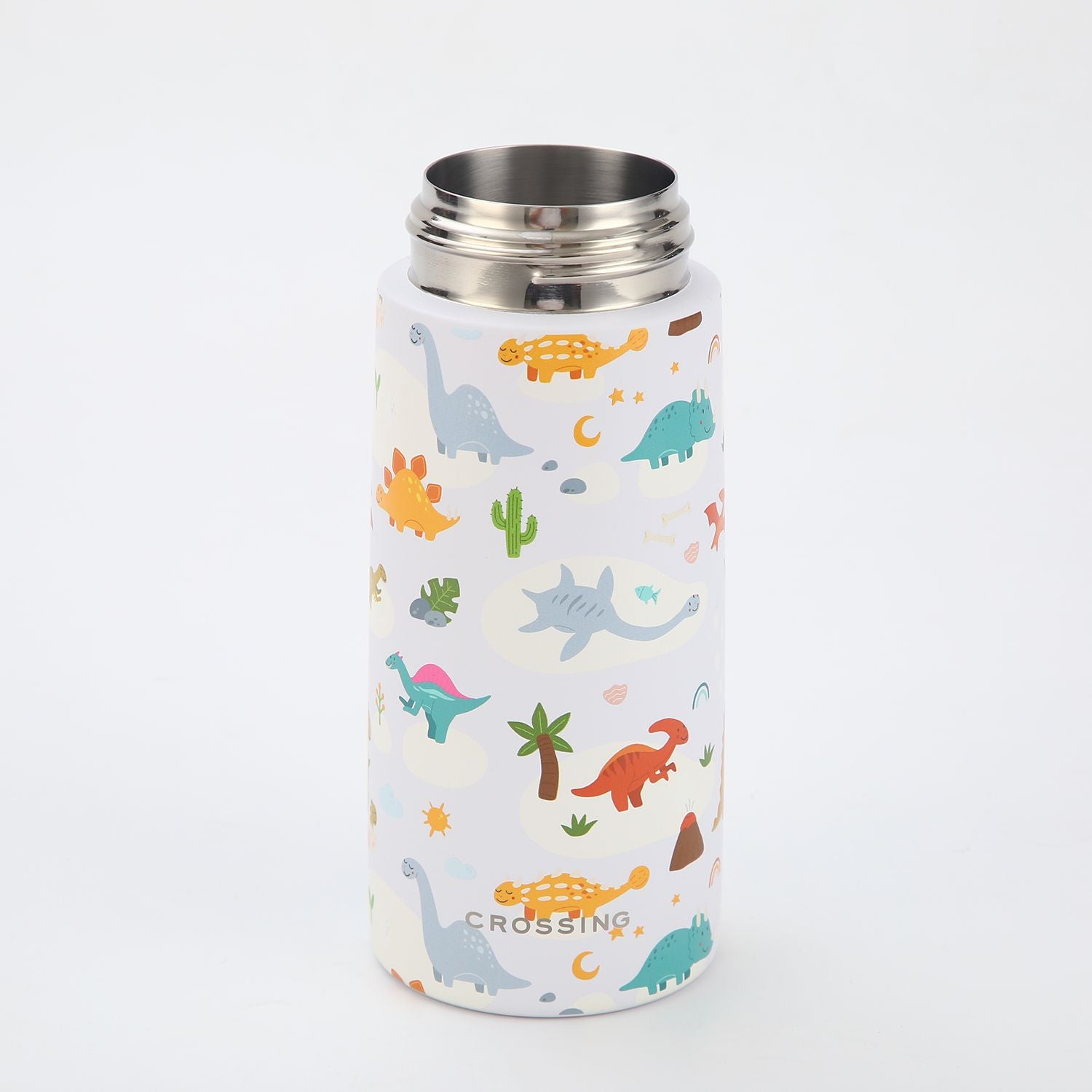 Crossing S/S 316 Kids' Insulated Water Bottle W/Sipper Silicone Straw 500ml