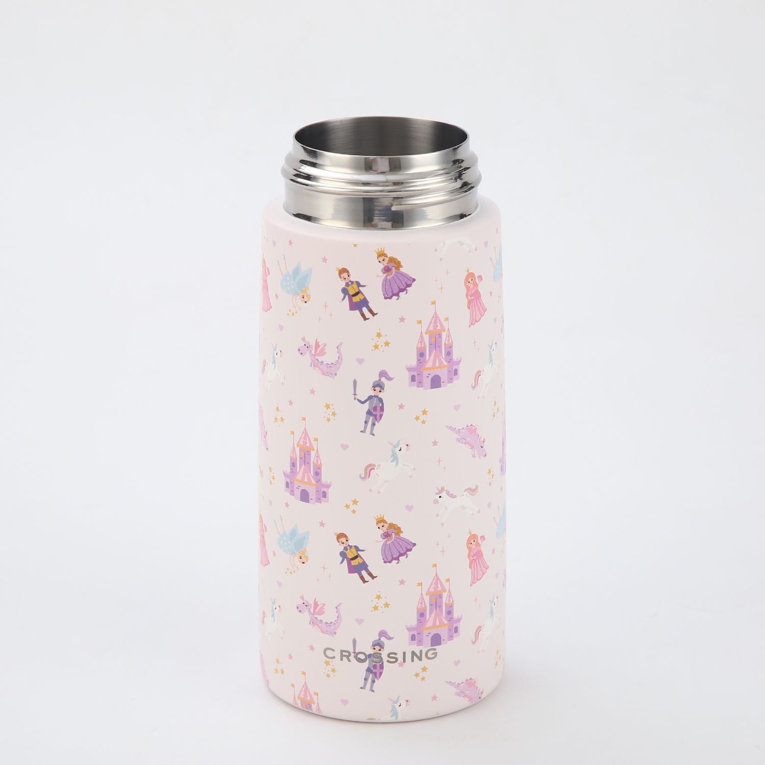 Crossing S/S 316 Kids' Insulated Water Bottle W/Sipper Silicone Straw 500ml