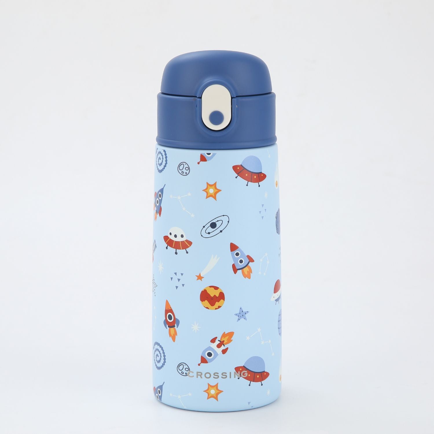 Crossing S/S 316 Kids' Insulated Water Bottle W/Sipper Silicone Straw 500ml
