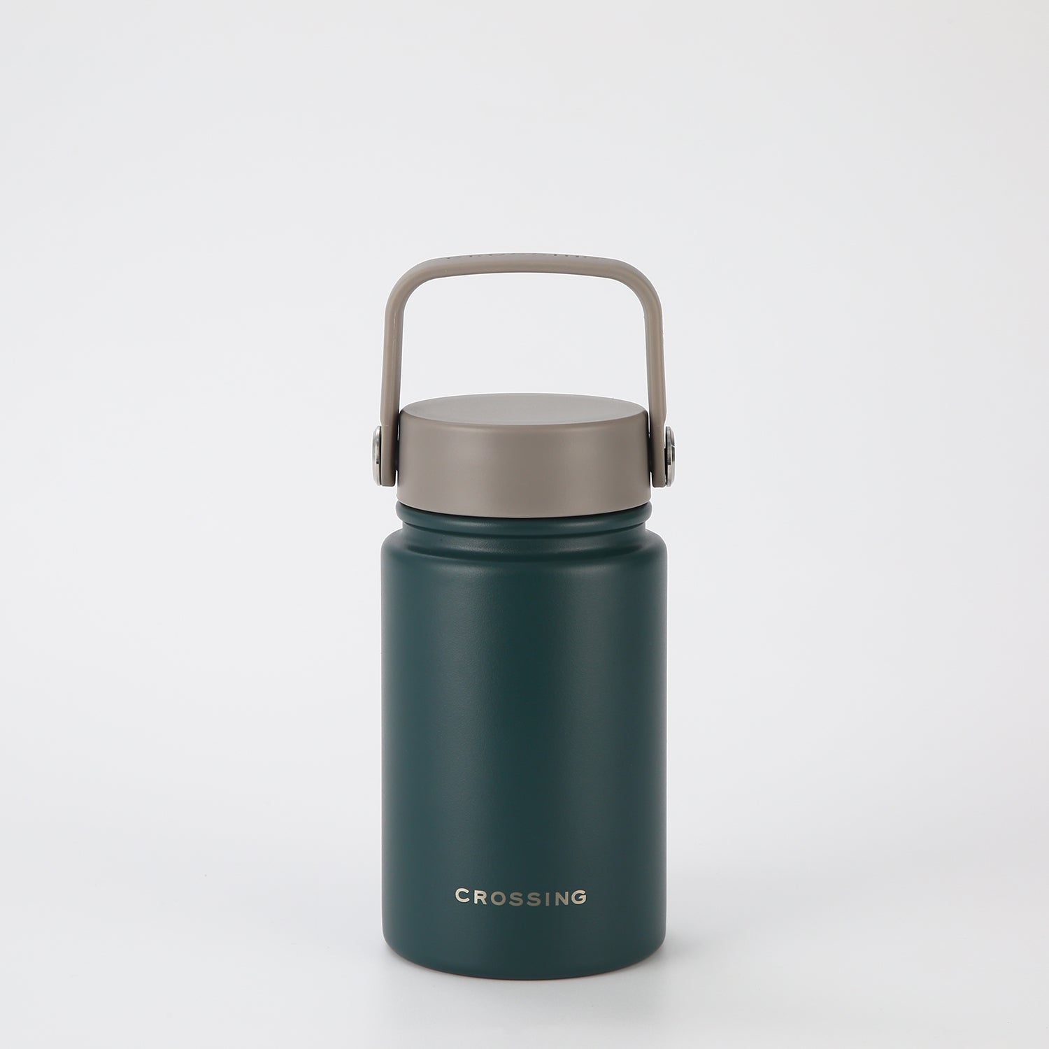 Crossing Urban Ceramic S/S Insulated Flat Cap Bottle With Handle 400ml (SA)