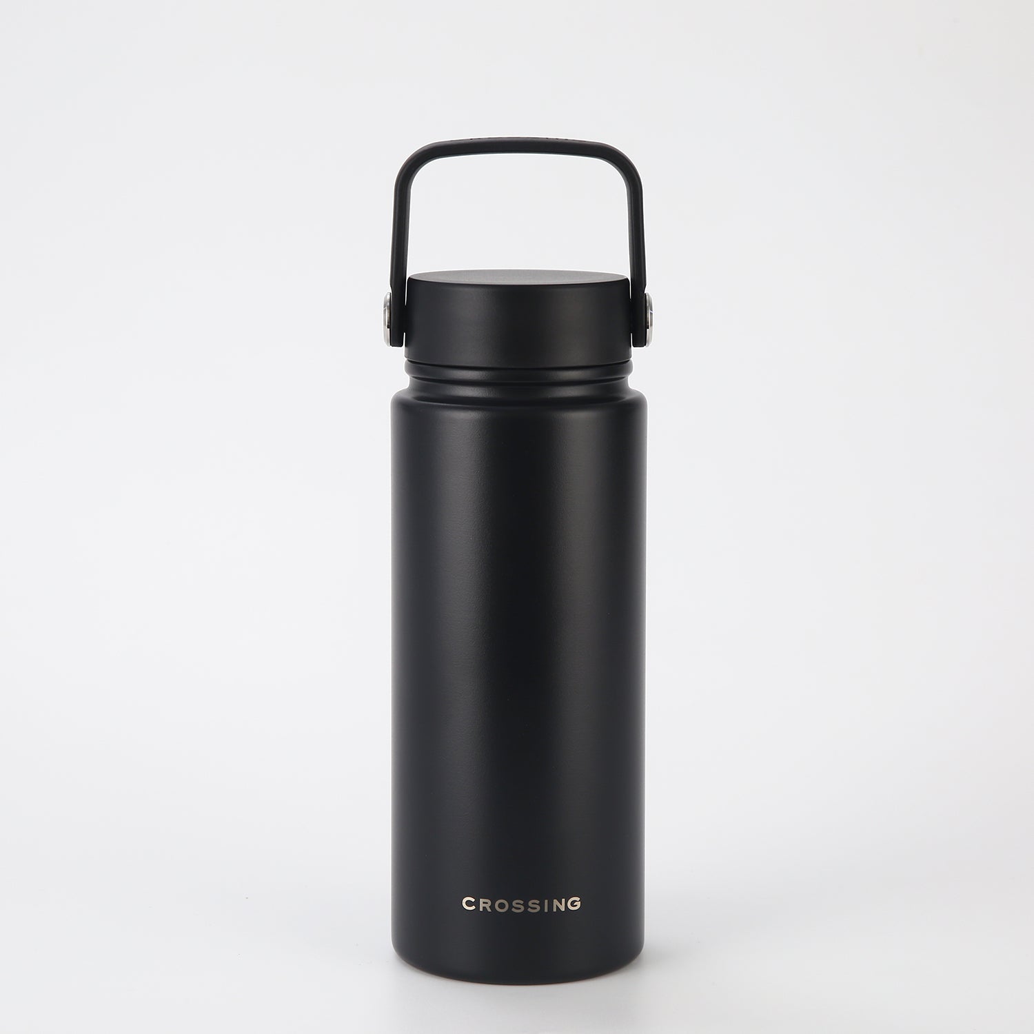 Crossing Urban Ceramic S/S Insulated Flat Cap Bottle With Handle 600ml