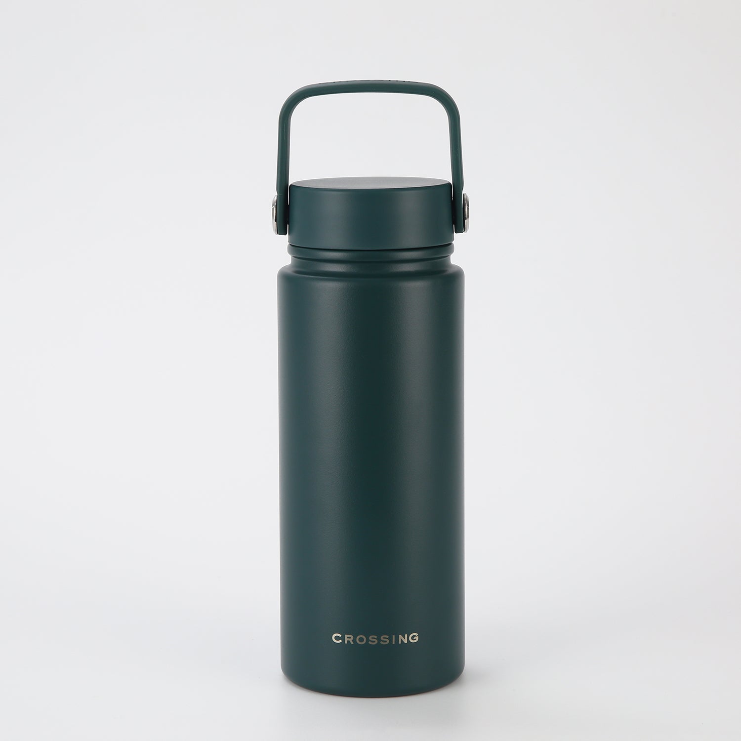Crossing Urban Ceramic S/S Insulated Flat Cap Bottle With Handle 600ml (SA)
