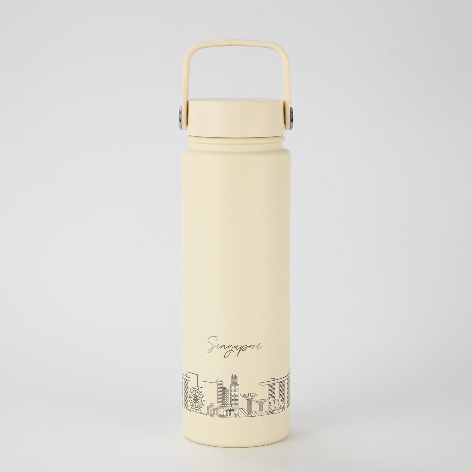 Crossing Urban Ceramic S/S Insulated Flat Cap Bottle With Handle 720ml (SA)