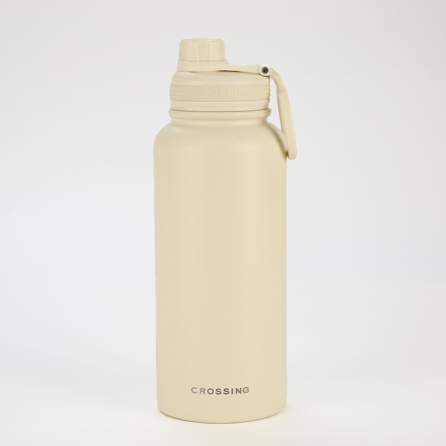 Crossing Urban Ceramic S/S Insulated Screw Cap Sports Bottle With Handle 1000ml