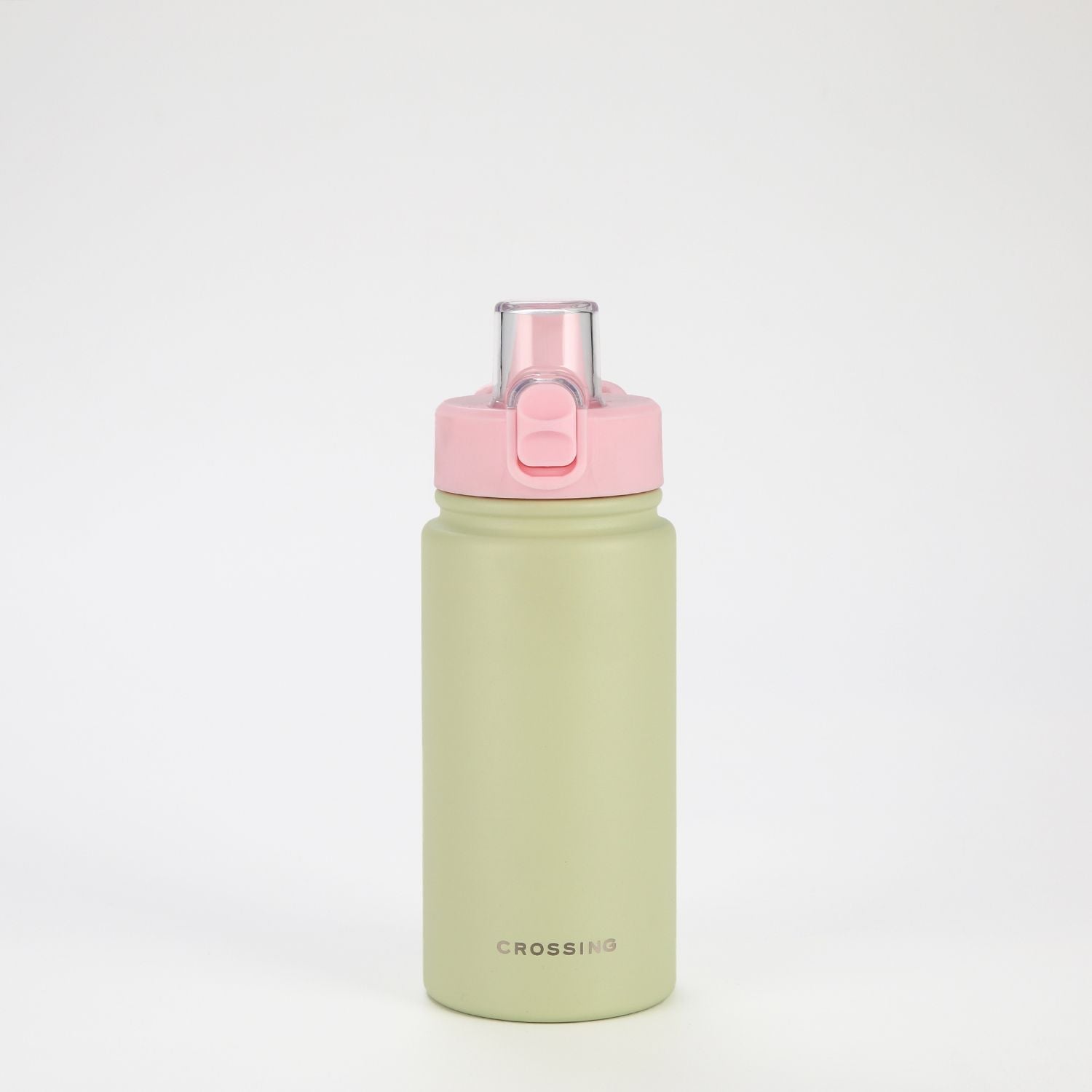Crossing Urban Ceramic S/S Insulated Straw Sipper Cap Sports Bottle With Handle 480ml (SA)