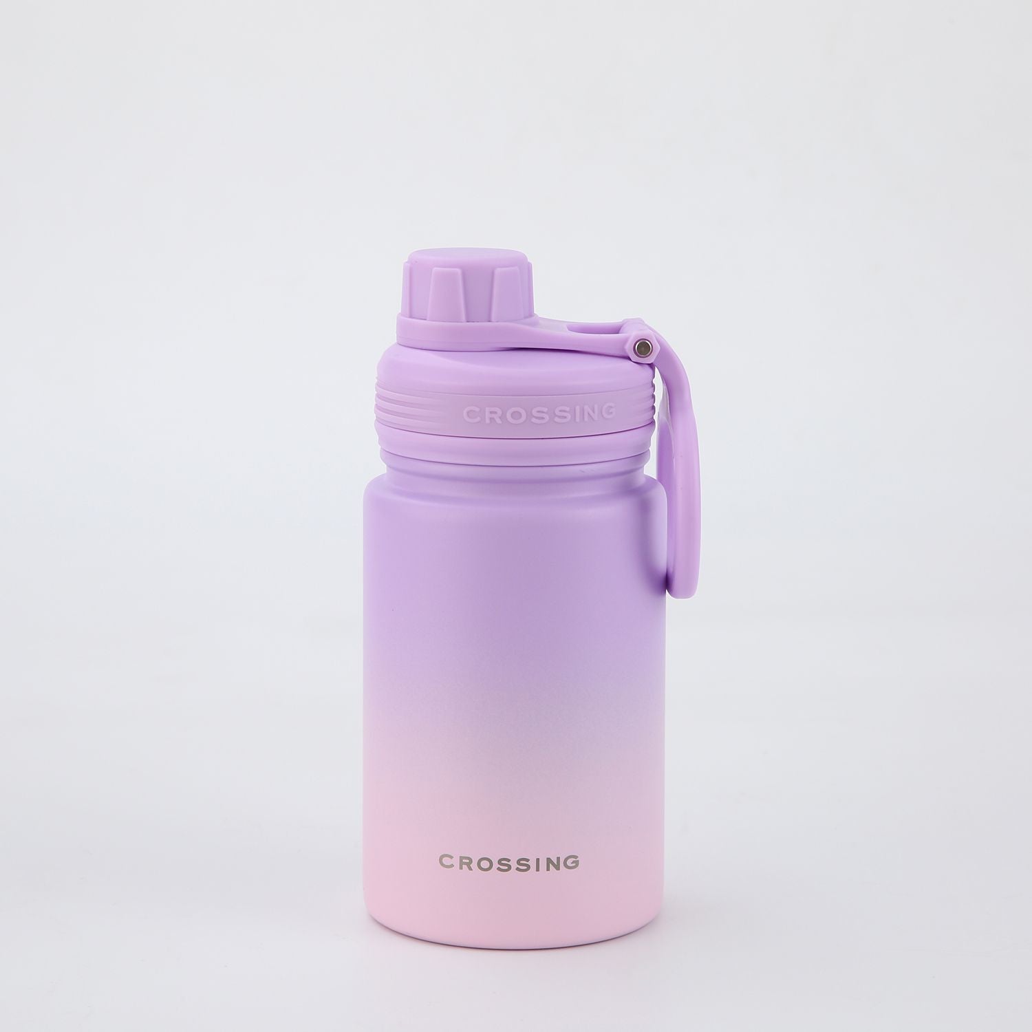 Crossing Urban S/S Insulated Screw Cap Sports Bottle With Handle 400ml