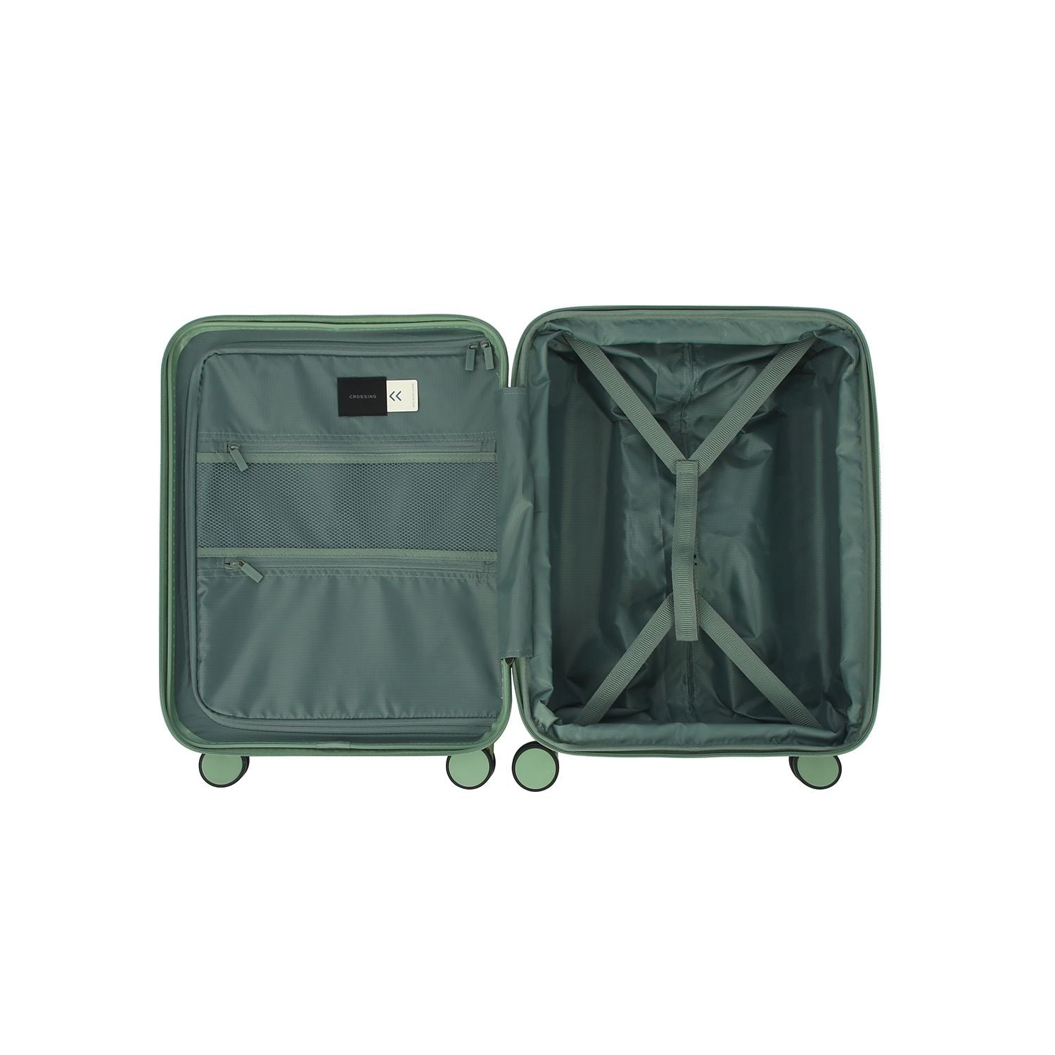 Crossing VIVE Polycarbonate Expandable Carry On Luggage V2