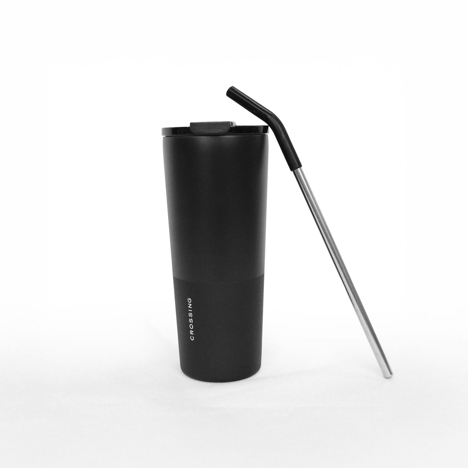 Crossing Volt Insulated Stainless Steel Straw Tumbler 710ML