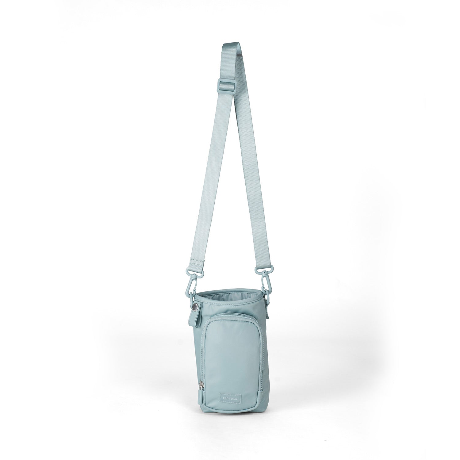 Crossing Water Bottle Crossbody Bag With  Front Pocket 2L