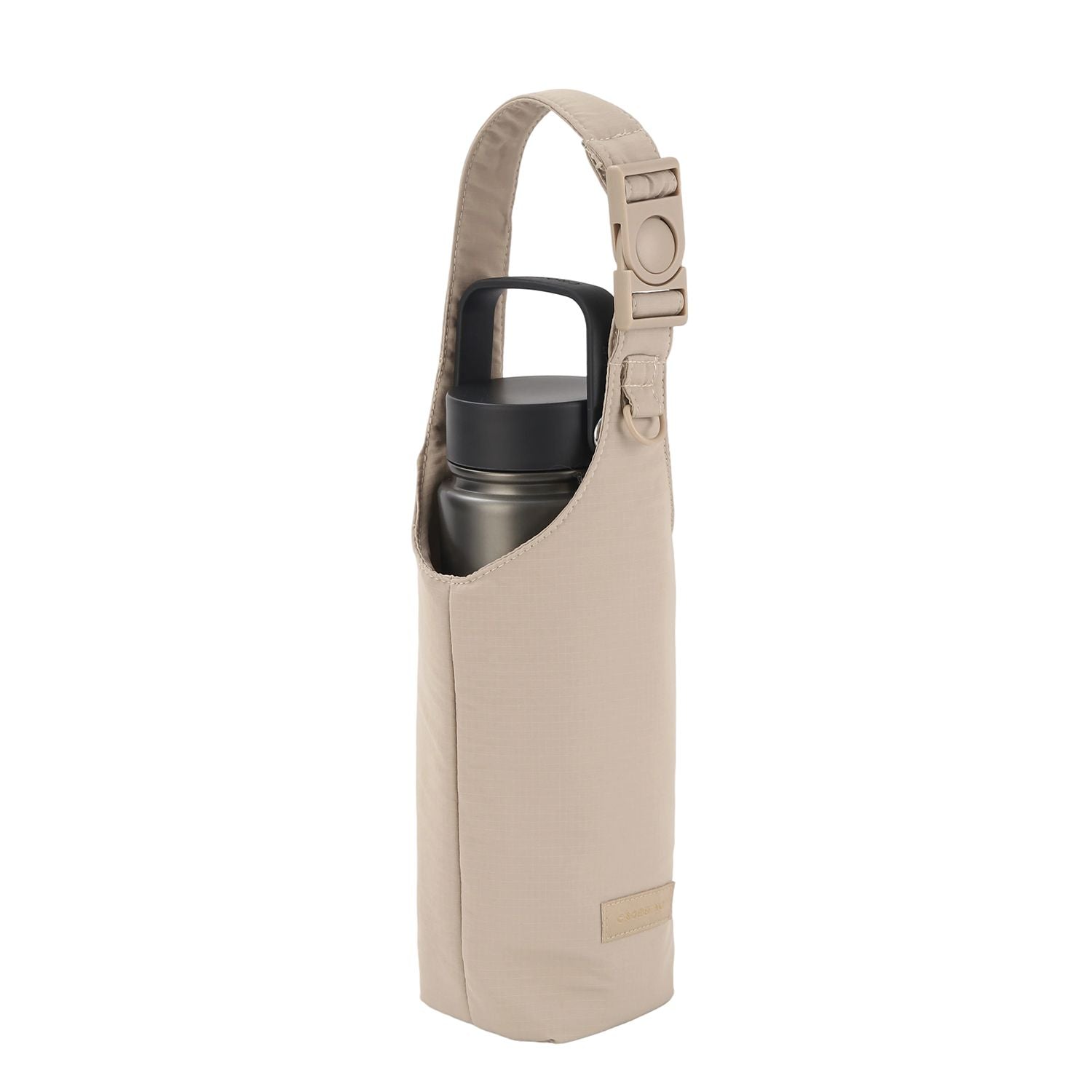 Crossing Waterproof Checked Nylon Dual Carry Water Bottle Bag