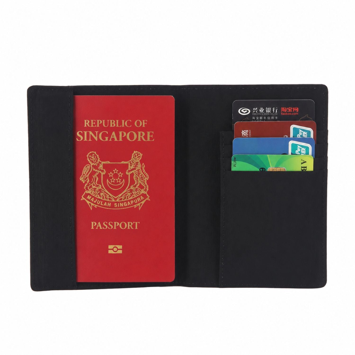 Crossing Waterproof Checked Nylon Passport Cover RFID