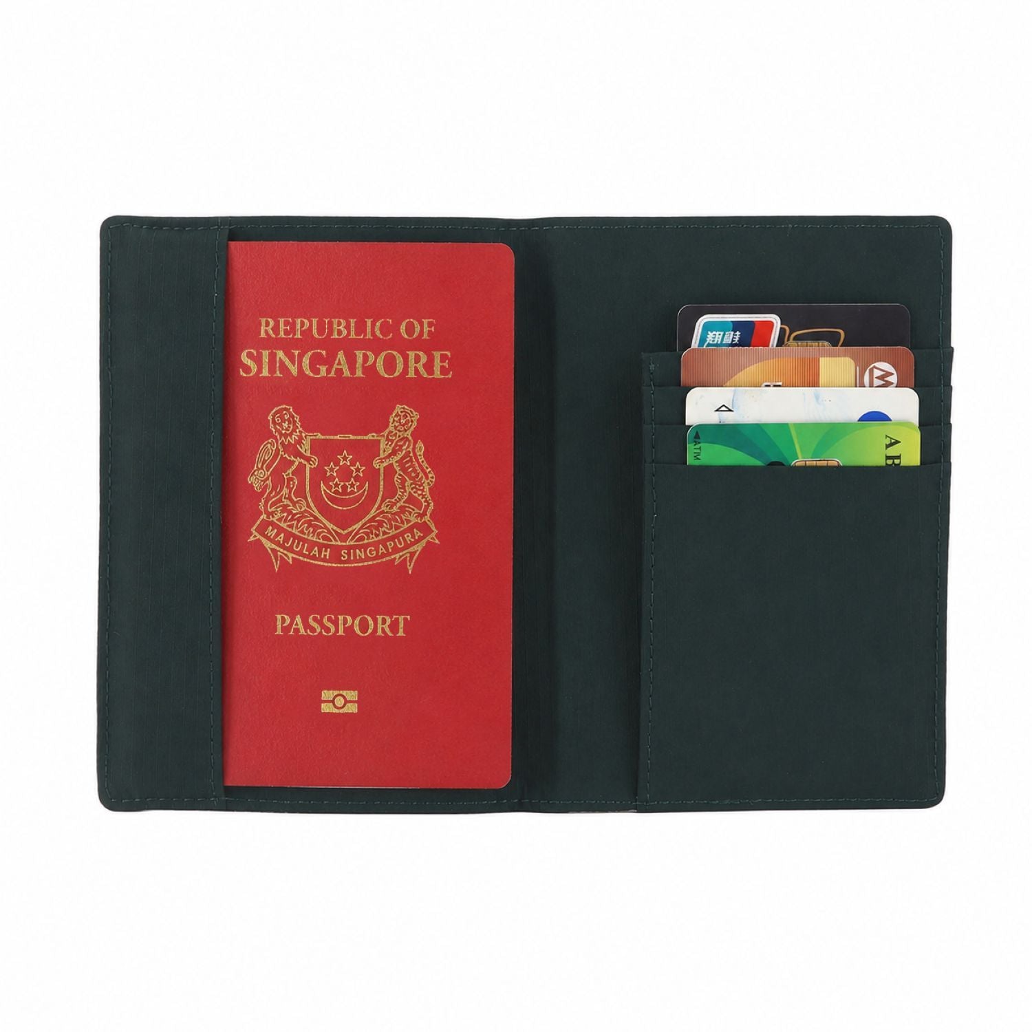 Crossing Waterproof Checked Nylon Passport Cover RFID