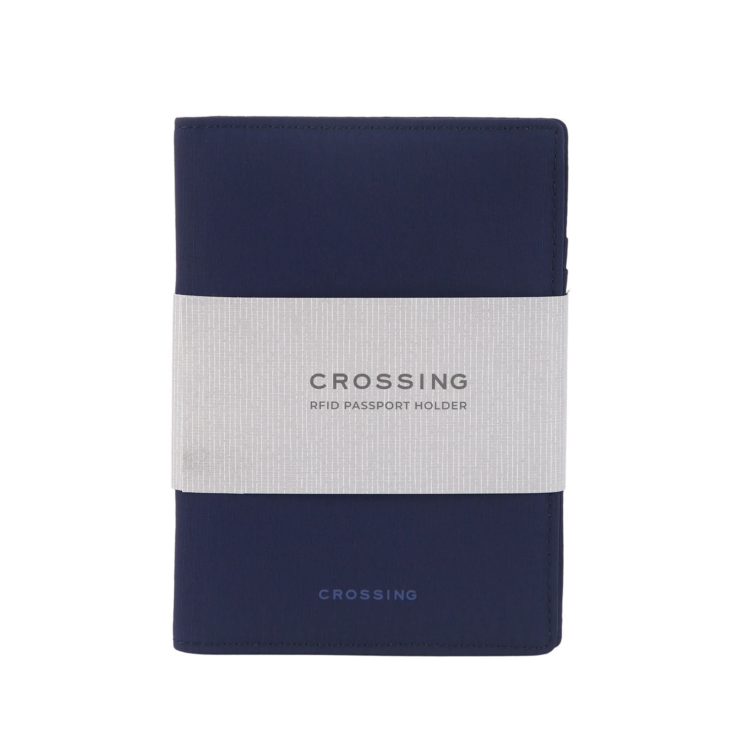Crossing Waterproof Checked Nylon Passport Cover RFID