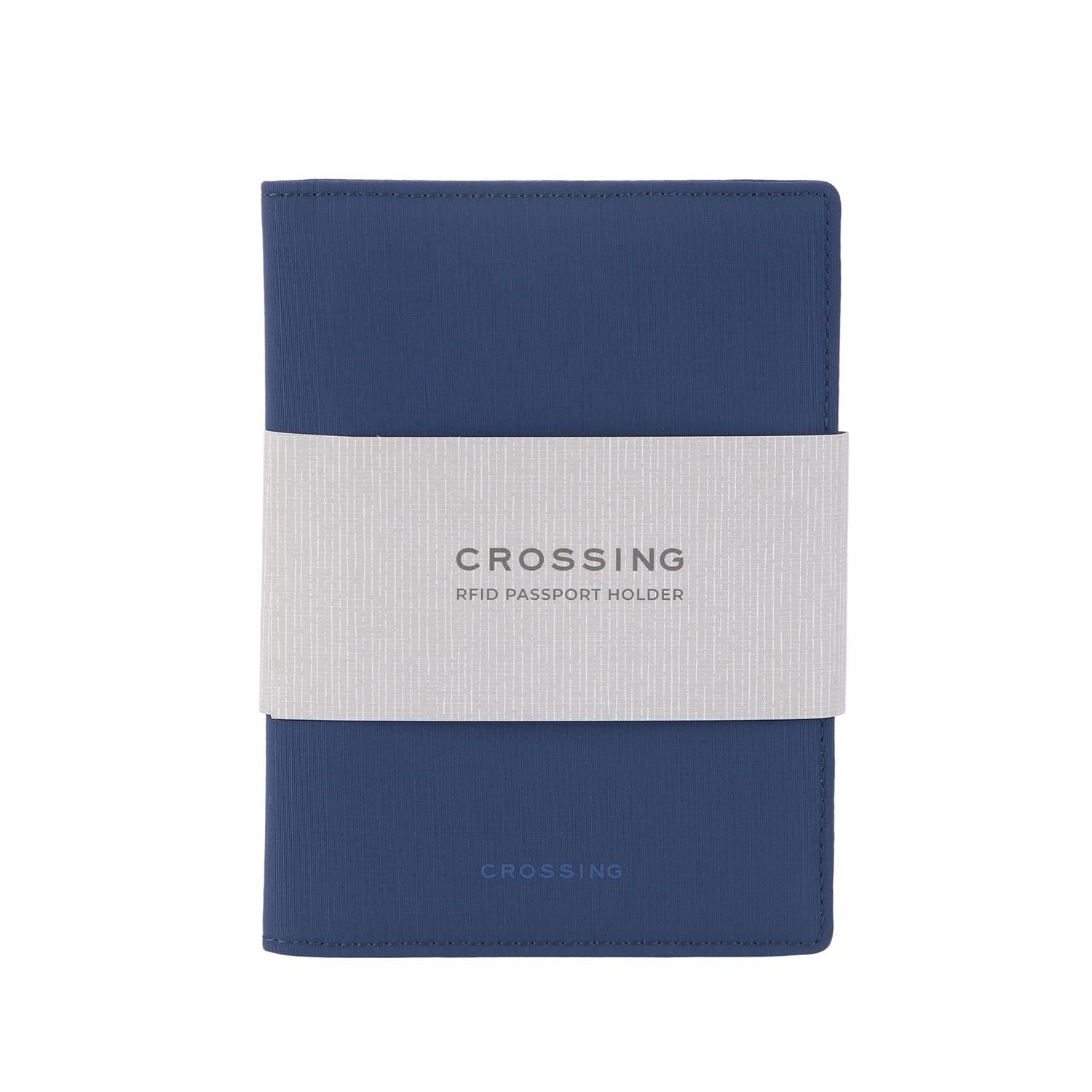 Crossing Waterproof Checked Nylon Passport Cover RFID