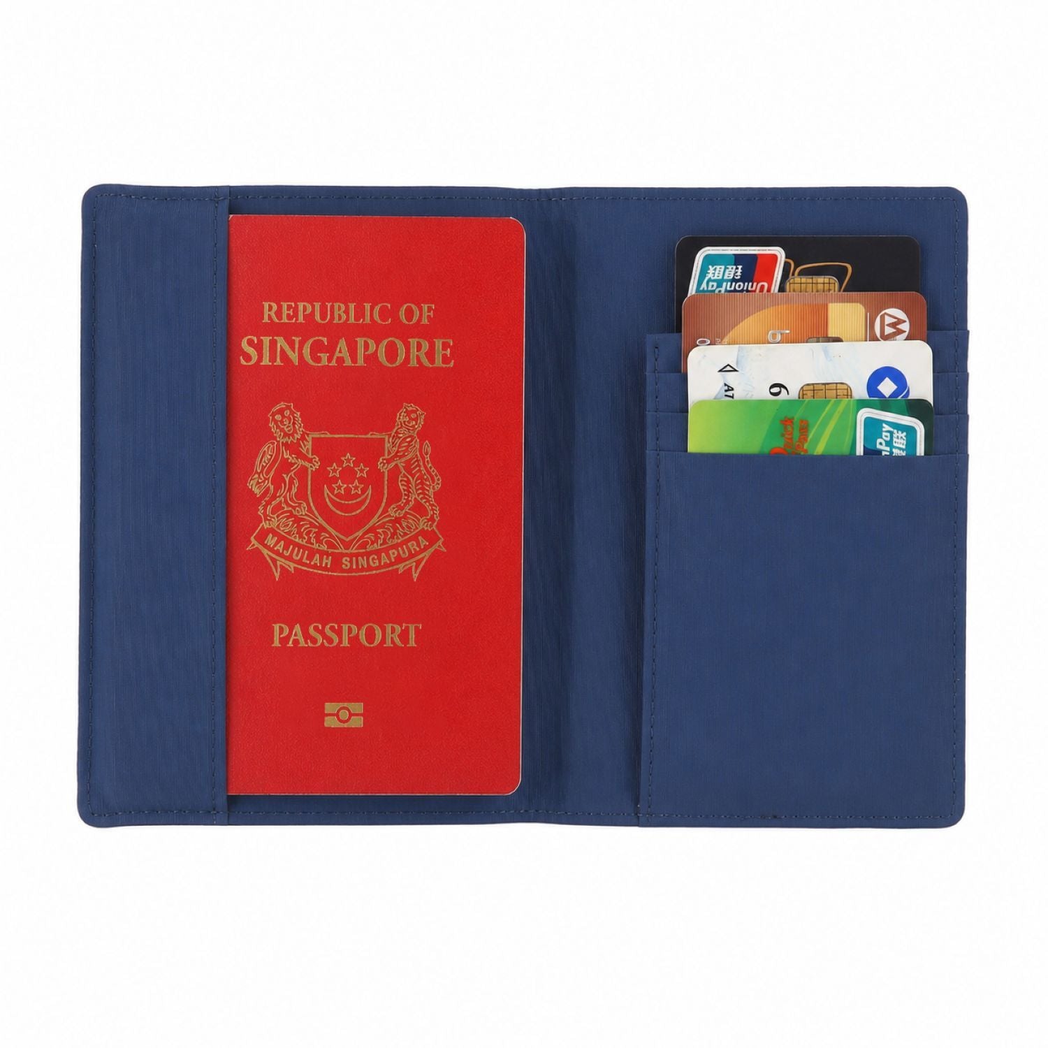 Crossing Waterproof Checked Nylon Passport Cover RFID