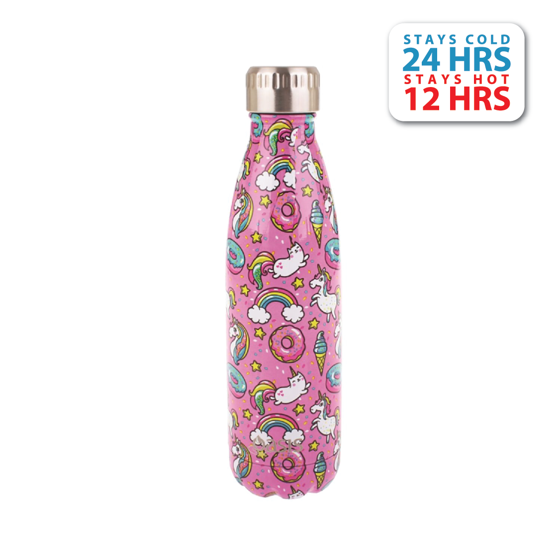 Oasis Stainless Steel Insulated Water Bottle 500ML (Printed) | Gifts & Lifestyle, Insulated Water Bottles, Travel Accessories, Water Bottles | Oasis Bottles-18