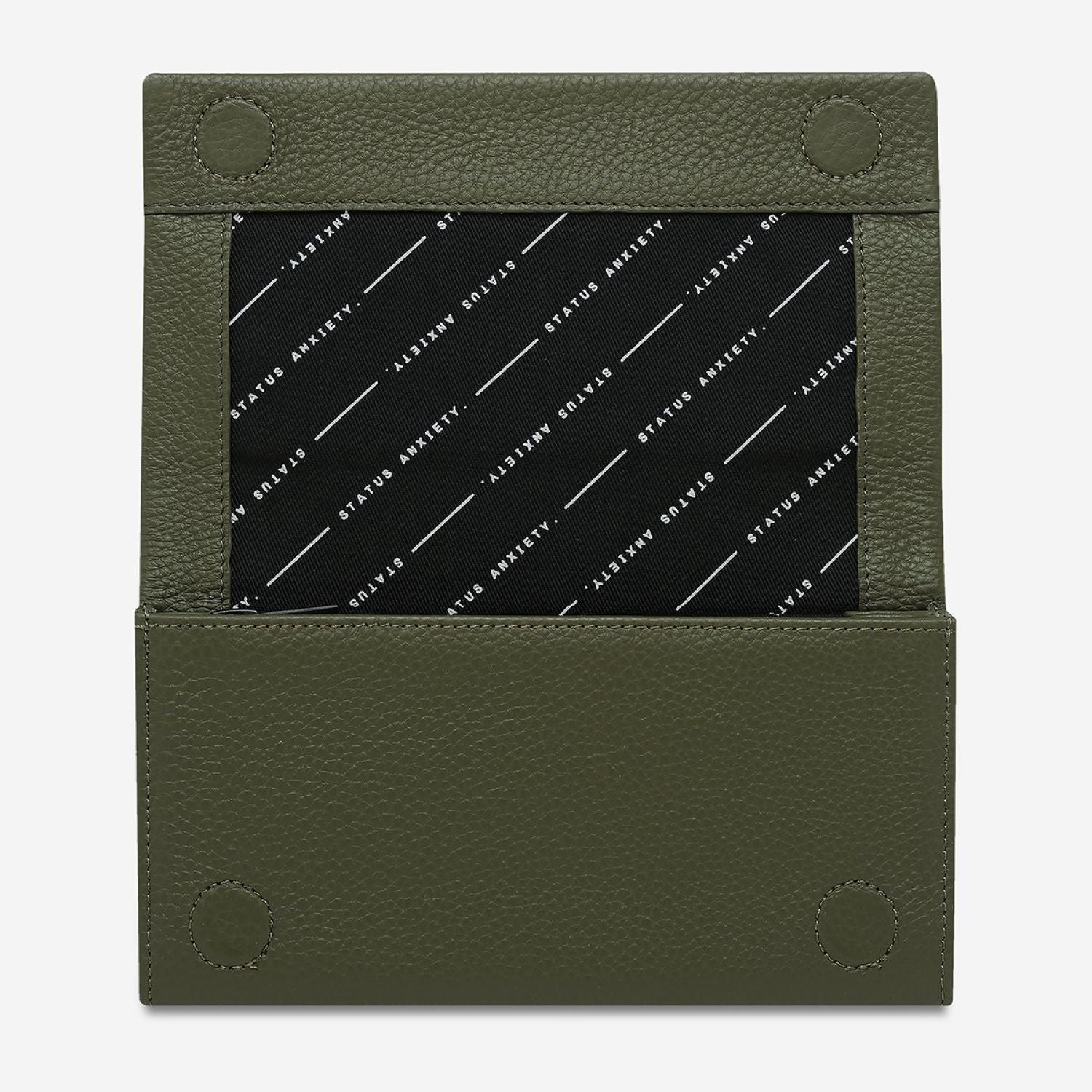 Status Anxiety Nevermind Leather Wallet