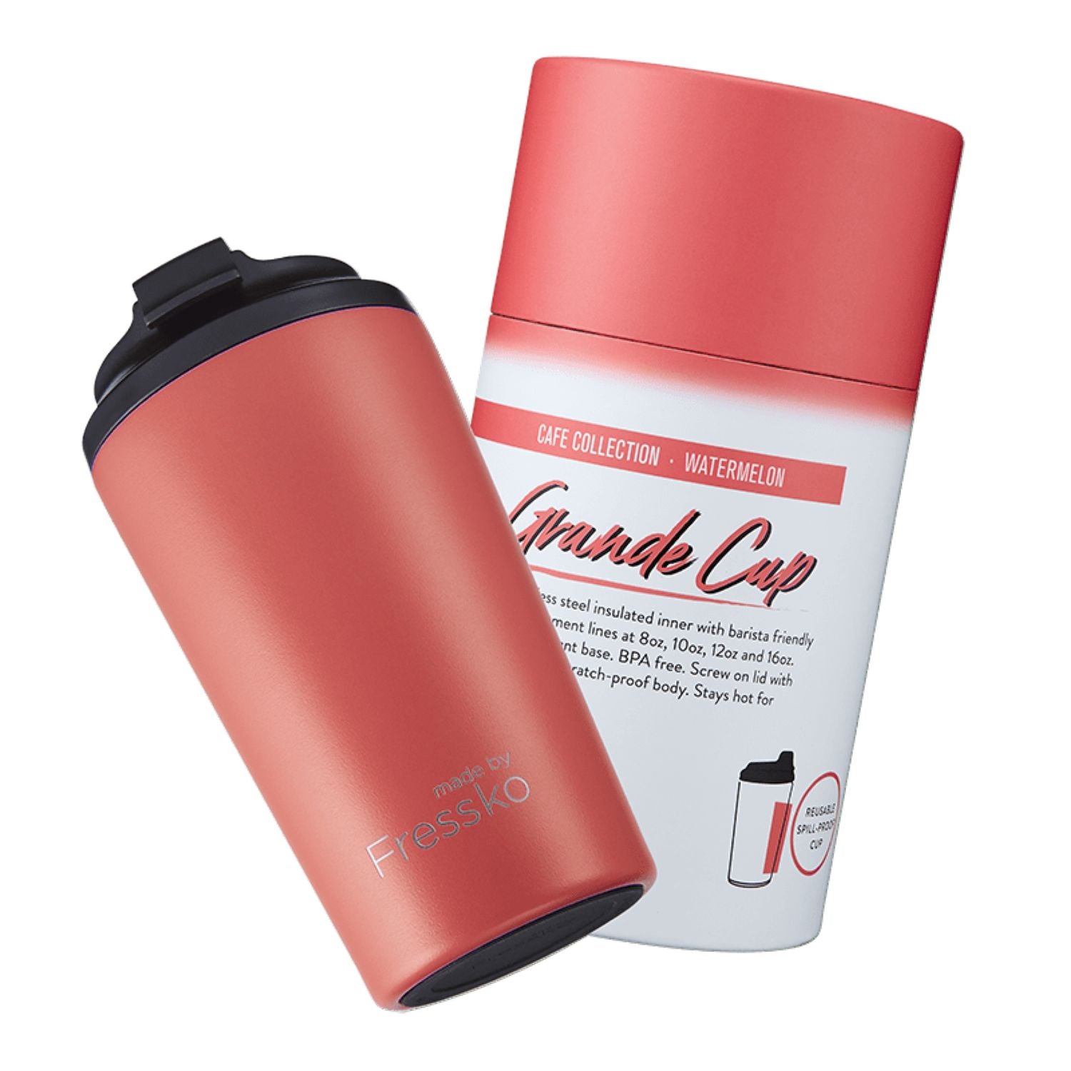 Made By Fressko Grande 16oz Insulated Stainless Steel Cup