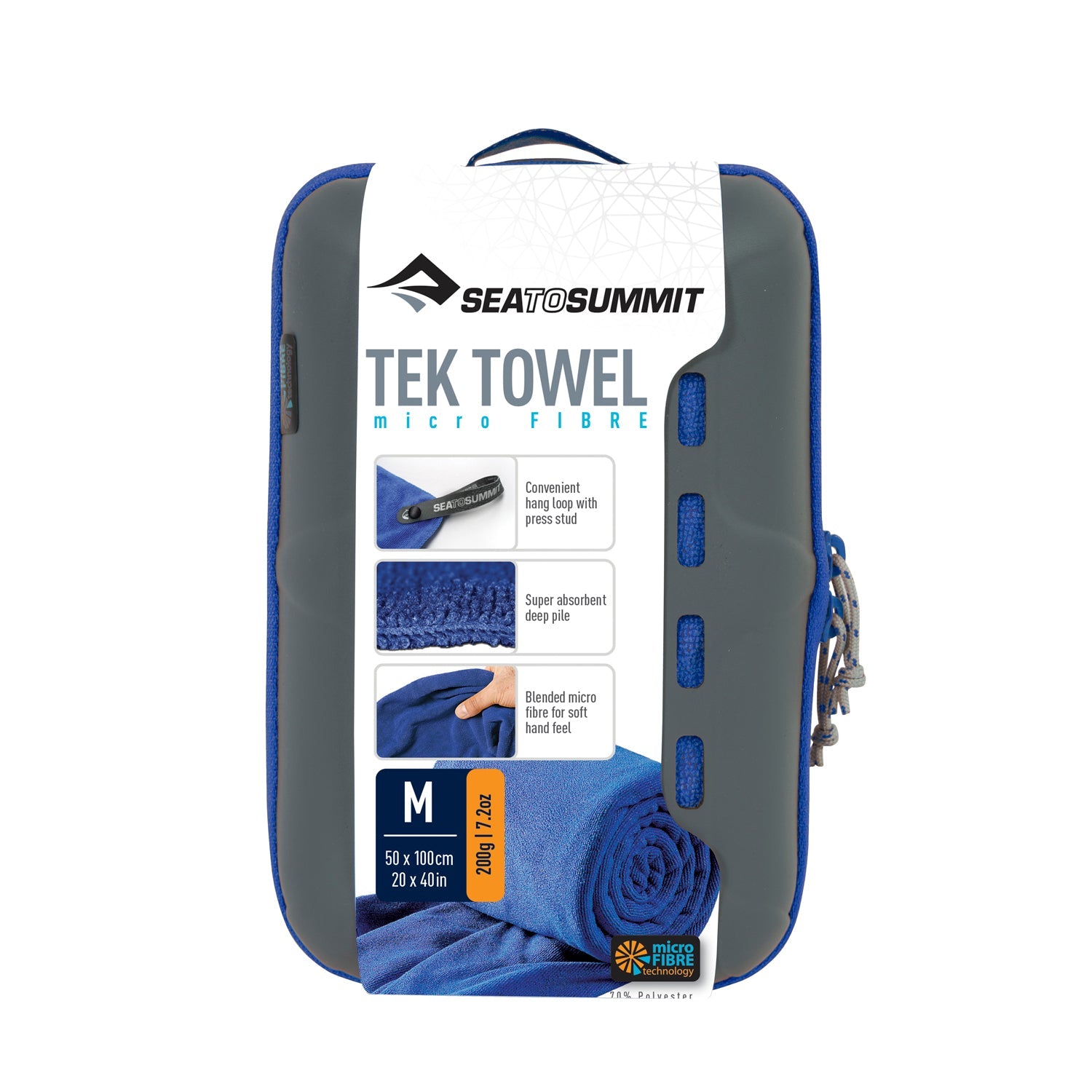 Sea To Summit Tek Towel (Medium) 50Cm X 100Cm (SA)