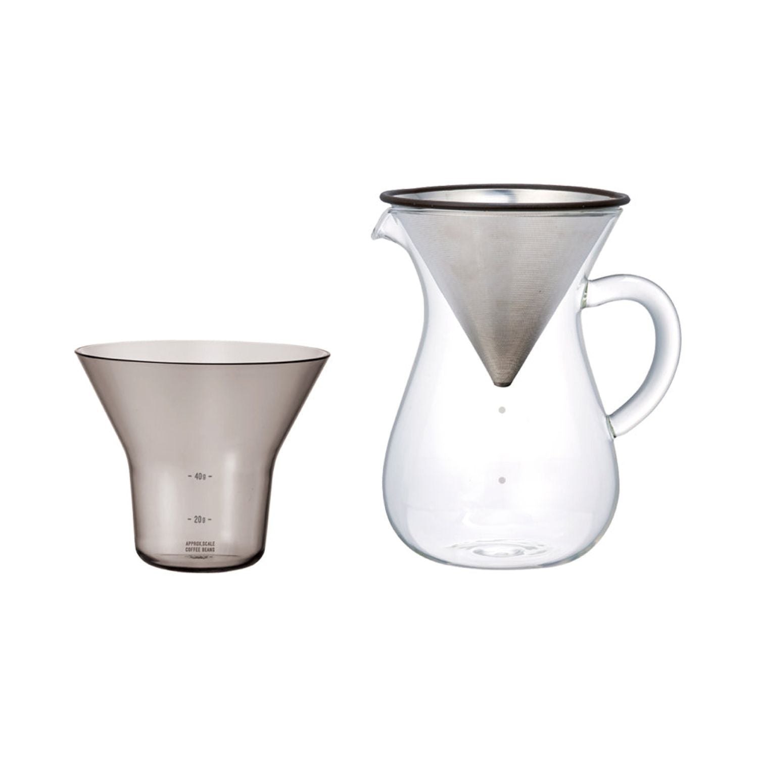 Kinto SCS Coffee Carafe Set 4Cups | Cups and Tumblers, Gifts & Lifestyle, Travel Accessories, Water Bottles | Kinto