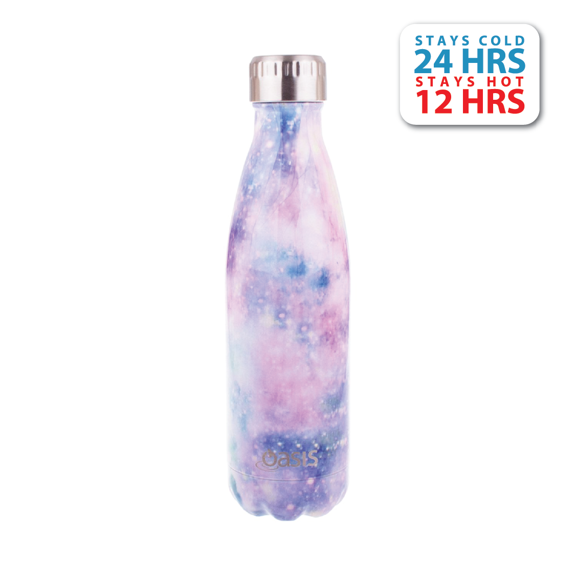 Oasis Stainless Steel Insulated Water Bottle 500ML (Printed) | Gifts & Lifestyle, Insulated Water Bottles, Travel Accessories, Water Bottles | Oasis Bottles-7