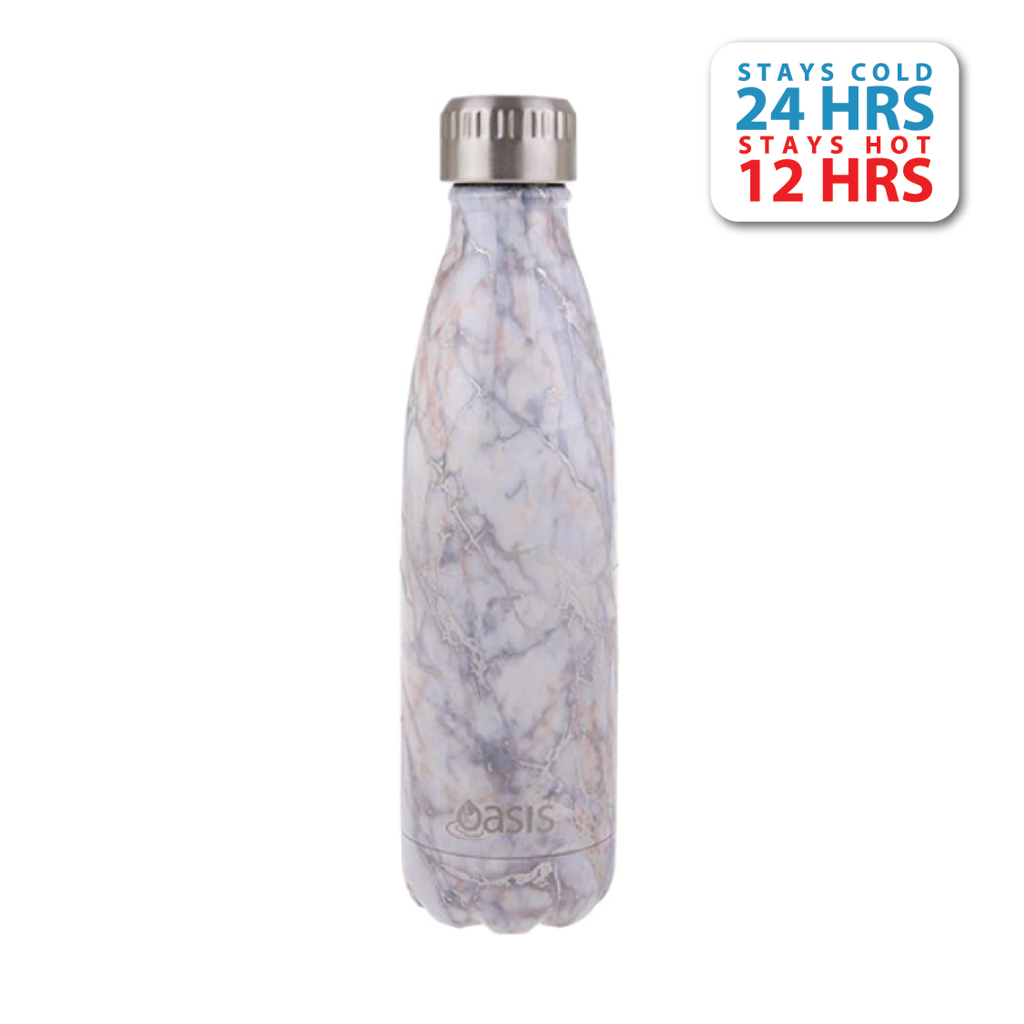 Oasis Stainless Steel Insulated Water Bottle 500ML (Printed) | Gifts & Lifestyle, Insulated Water Bottles, Travel Accessories, Water Bottles | Oasis Bottles-14