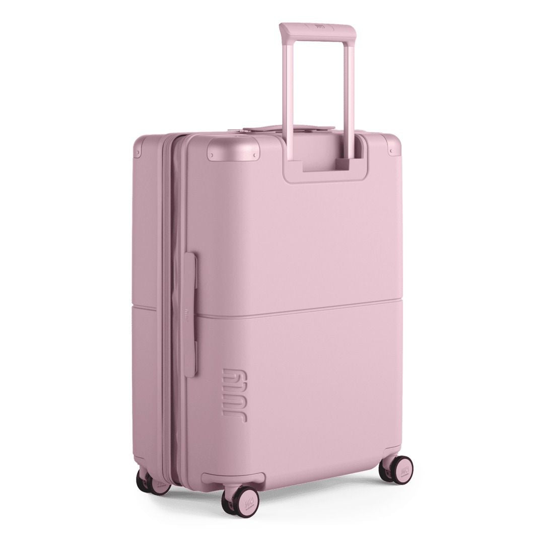 July Checked Plus Expandable Polycarbonate With Casesafe Tracking 28" Luggage