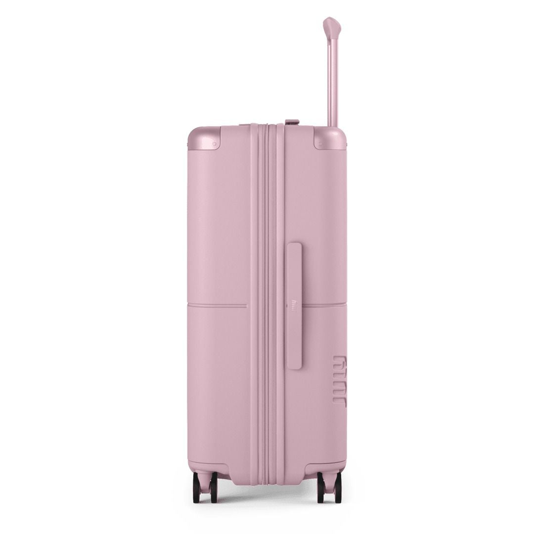July Checked Plus Expandable Polycarbonate With Casesafe Tracking 28" Luggage