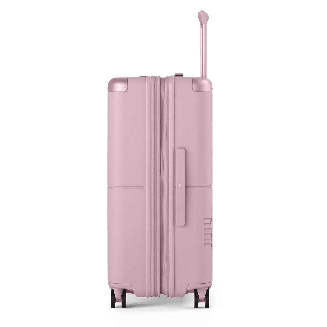 July Checked Plus Expandable Polycarbonate With Casesafe Tracking 28" Luggage