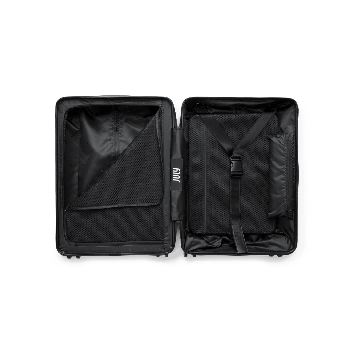 July Checked Expandable Polycarbonate With Casesafe Tracking 26" Luggage