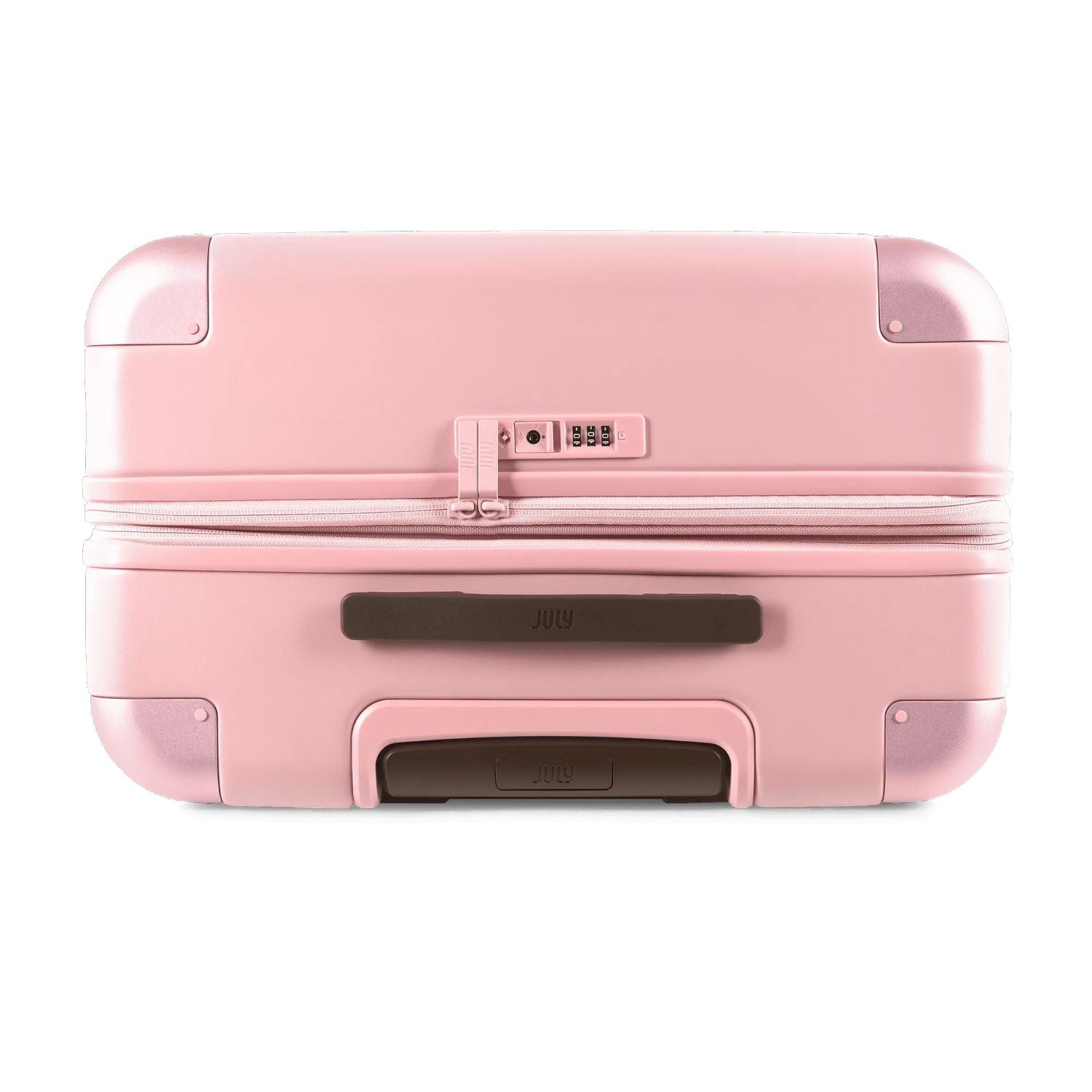 July Checked Plus Expandable Polycarbonate 28" Luggage