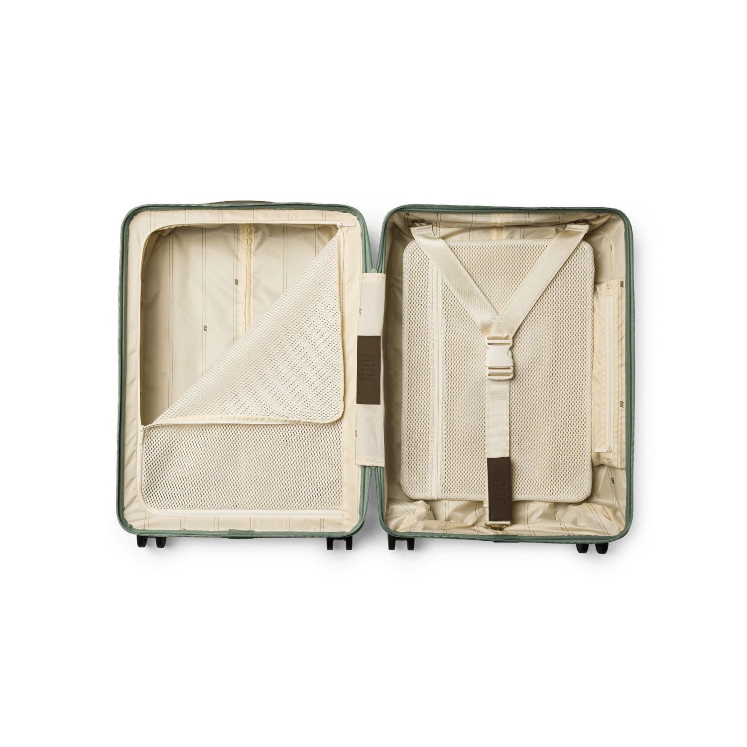 July Checked Plus Expandable Polycarbonate 28" Luggage (SA)