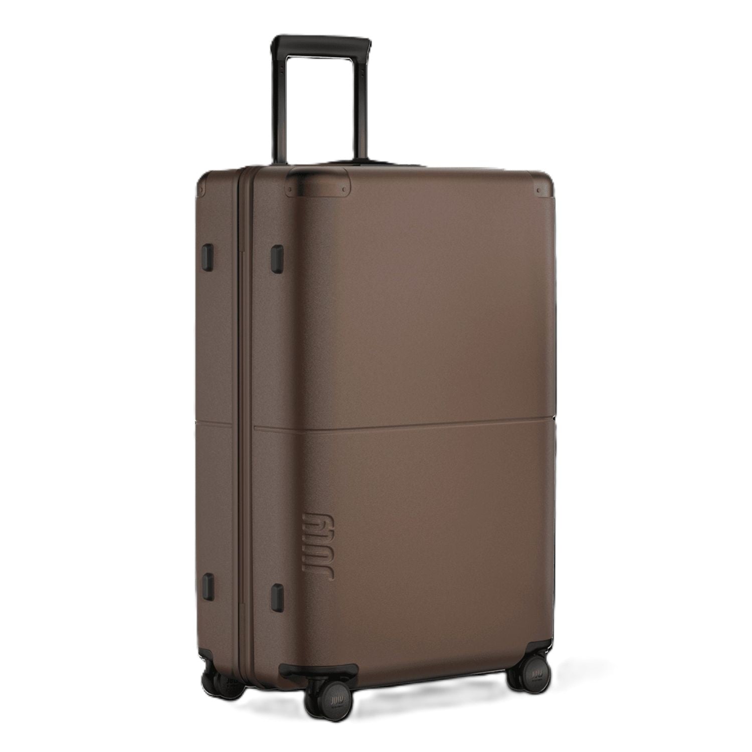 July Checked Plus Polycarbonate With Casesafe Tracking 30" Luggage