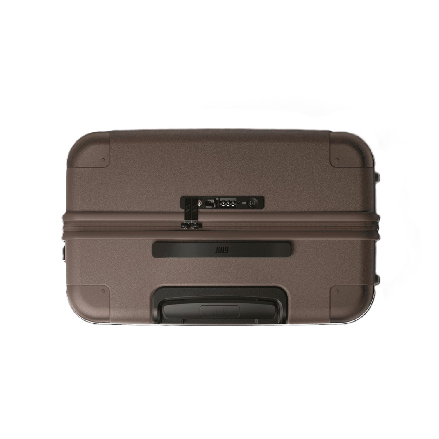 July Checked Plus Polycarbonate With Casesafe Tracking 30" Luggage
