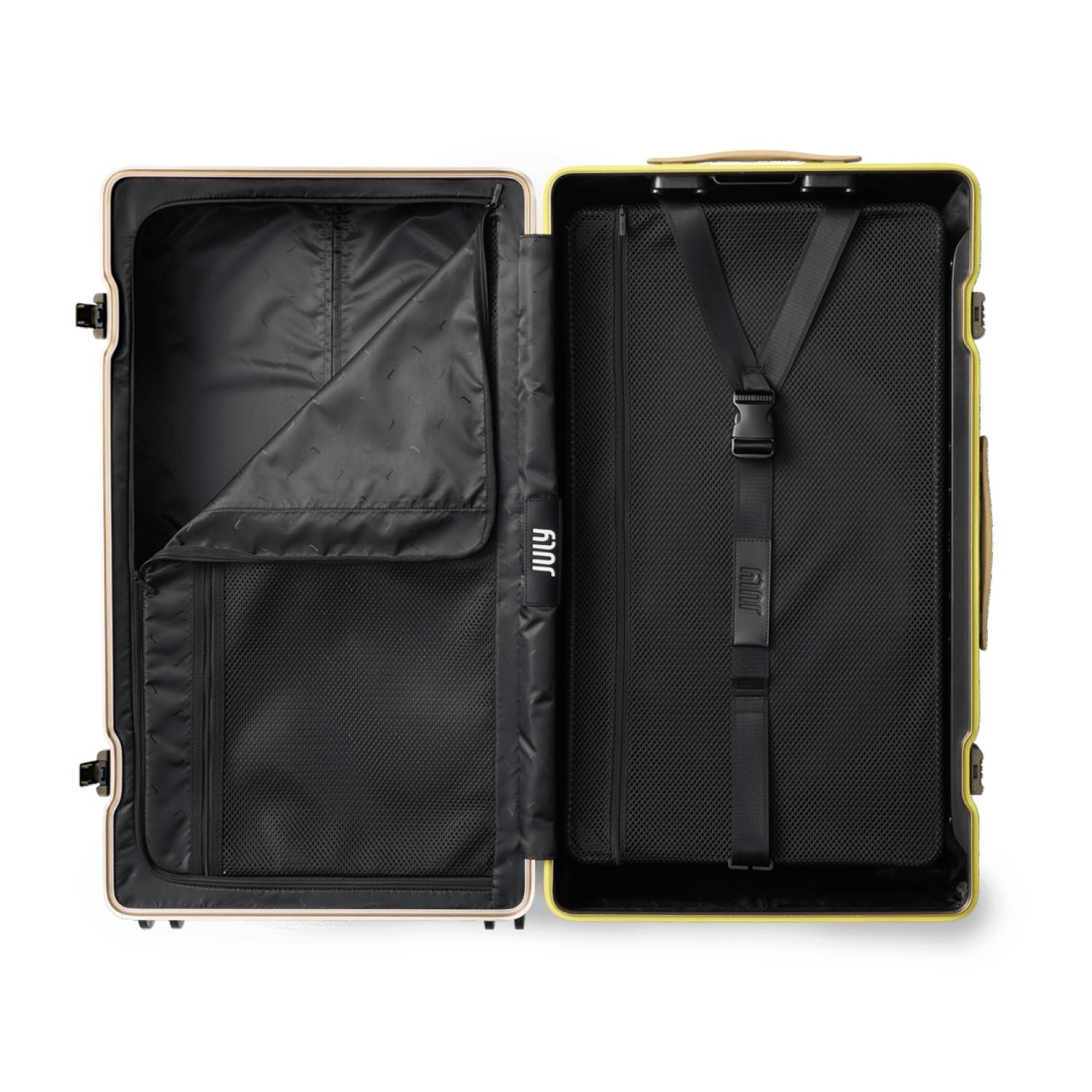 July Checked Plus Trunk Polycarbonate Frame 30" Luggage (SA)