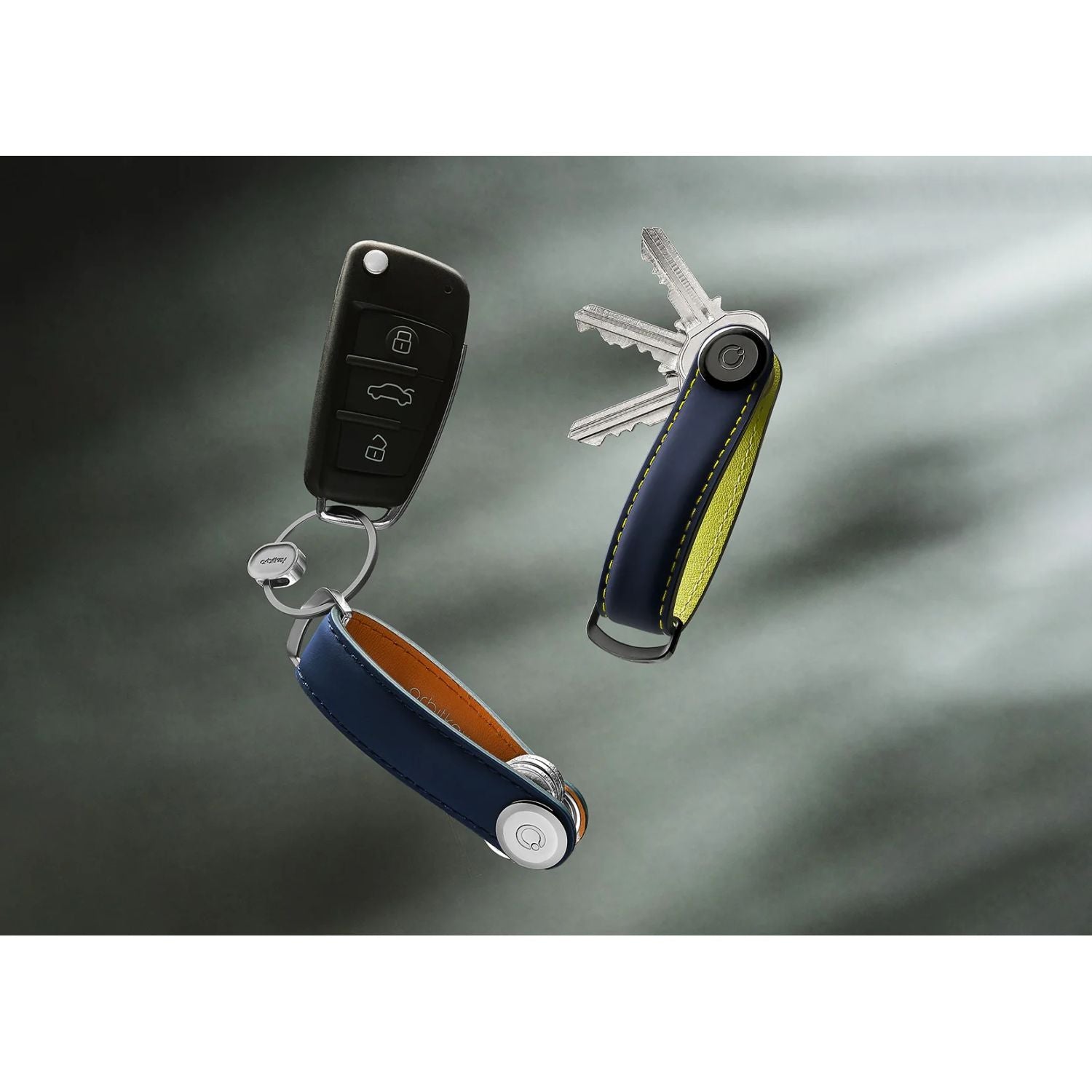 Orbitkey Matte Leather Key Organiser