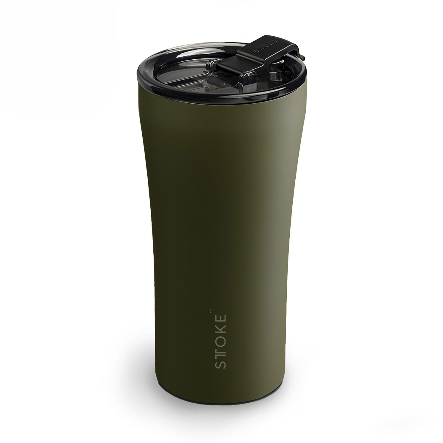 STTOKE Earth Leakproof Ceramic Insulated Cup Powder Coating 16OZ